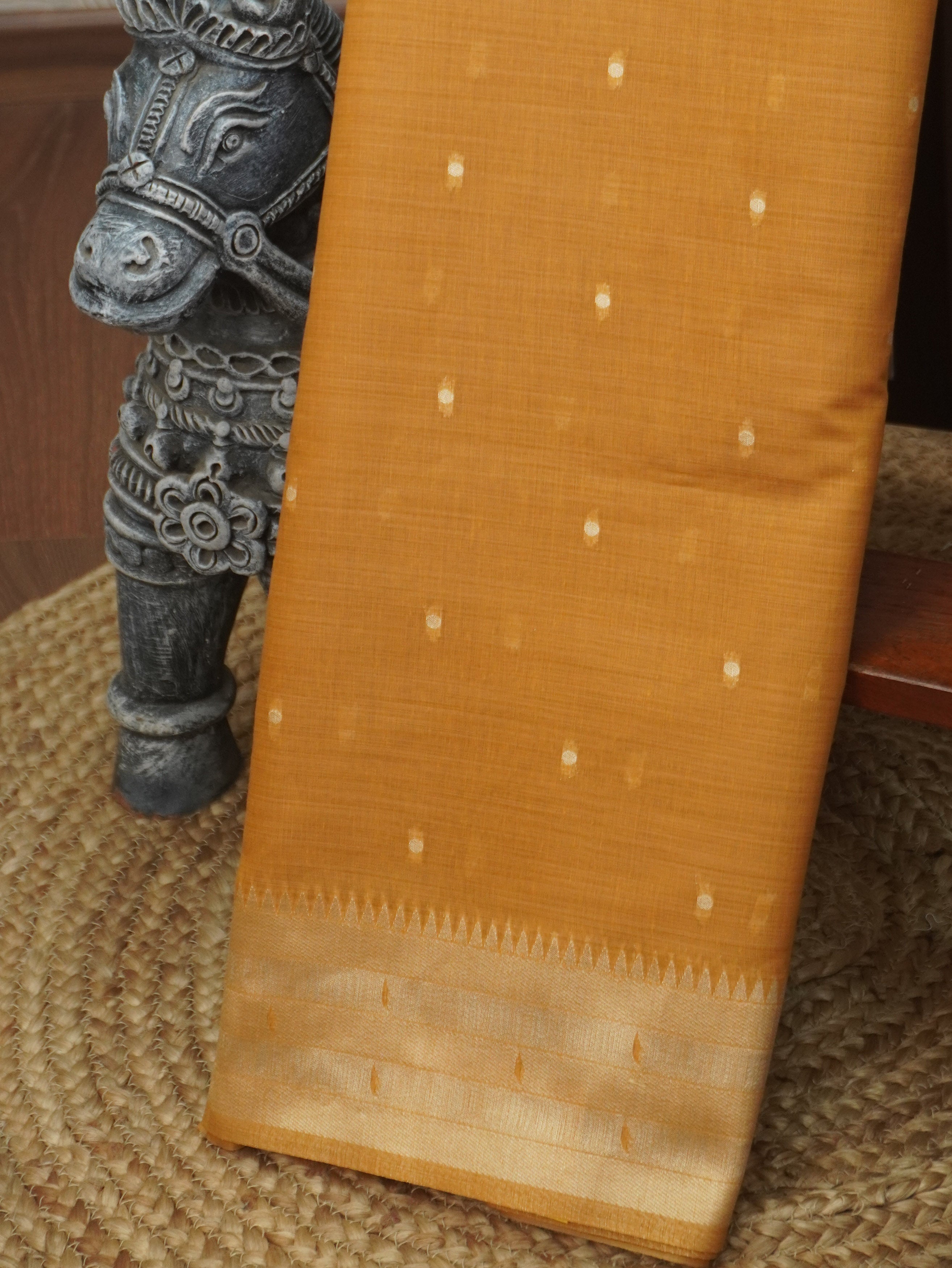 Chanderi Cotton Saree | TTDS3515