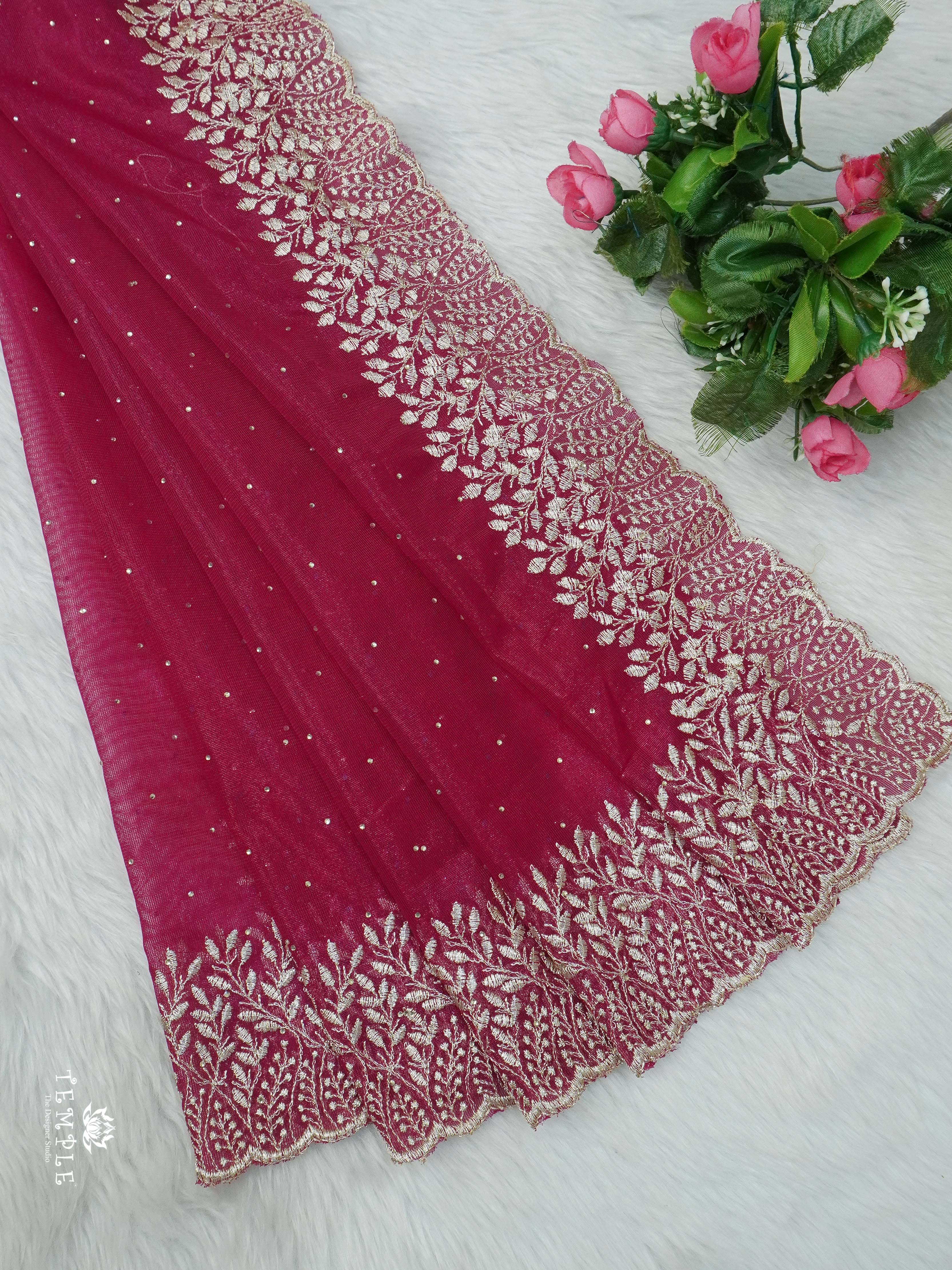 Designer sarees With Thread Work | TTDS2621