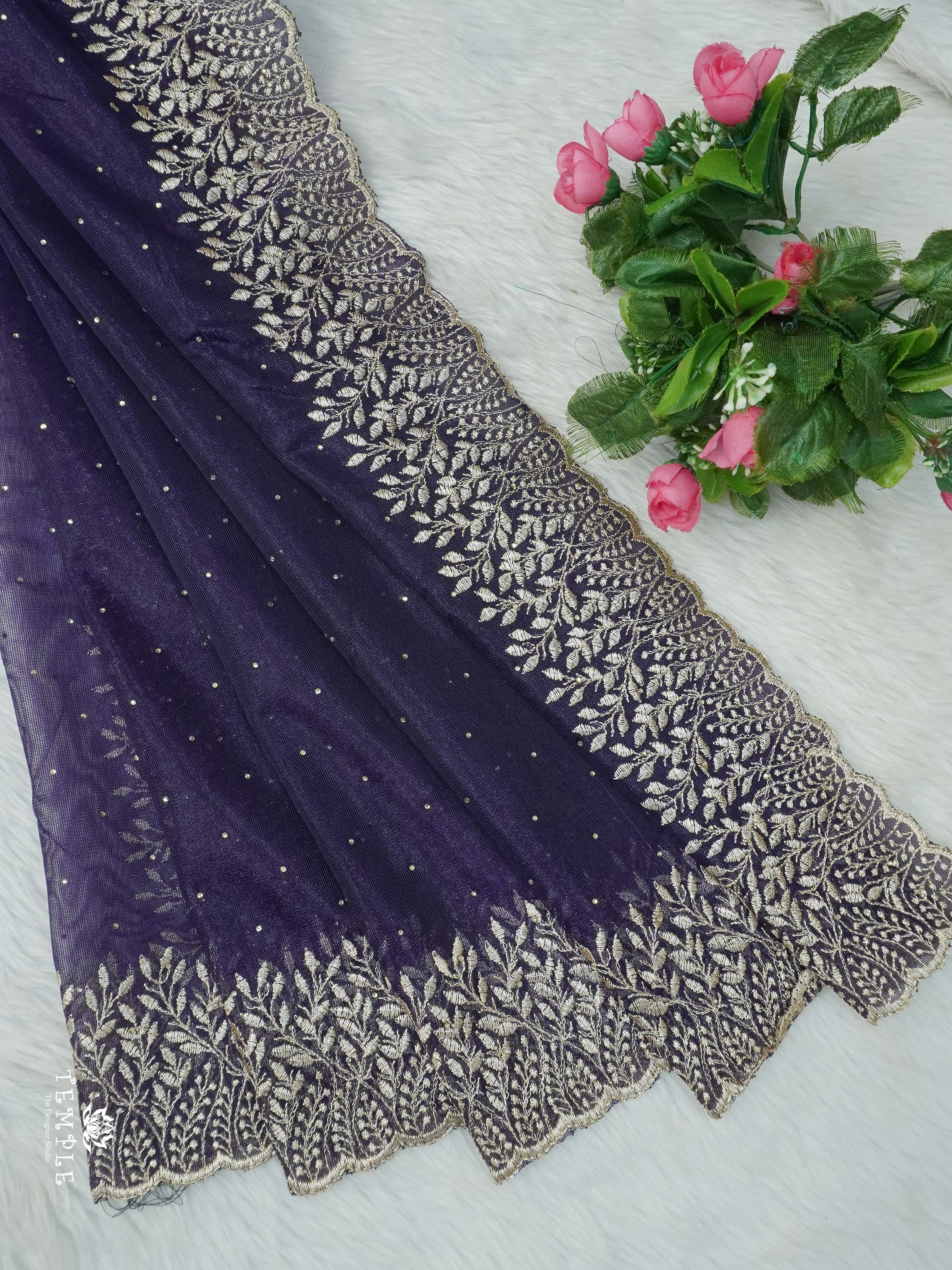 Designer sarees With Thread Work | TTDS2621