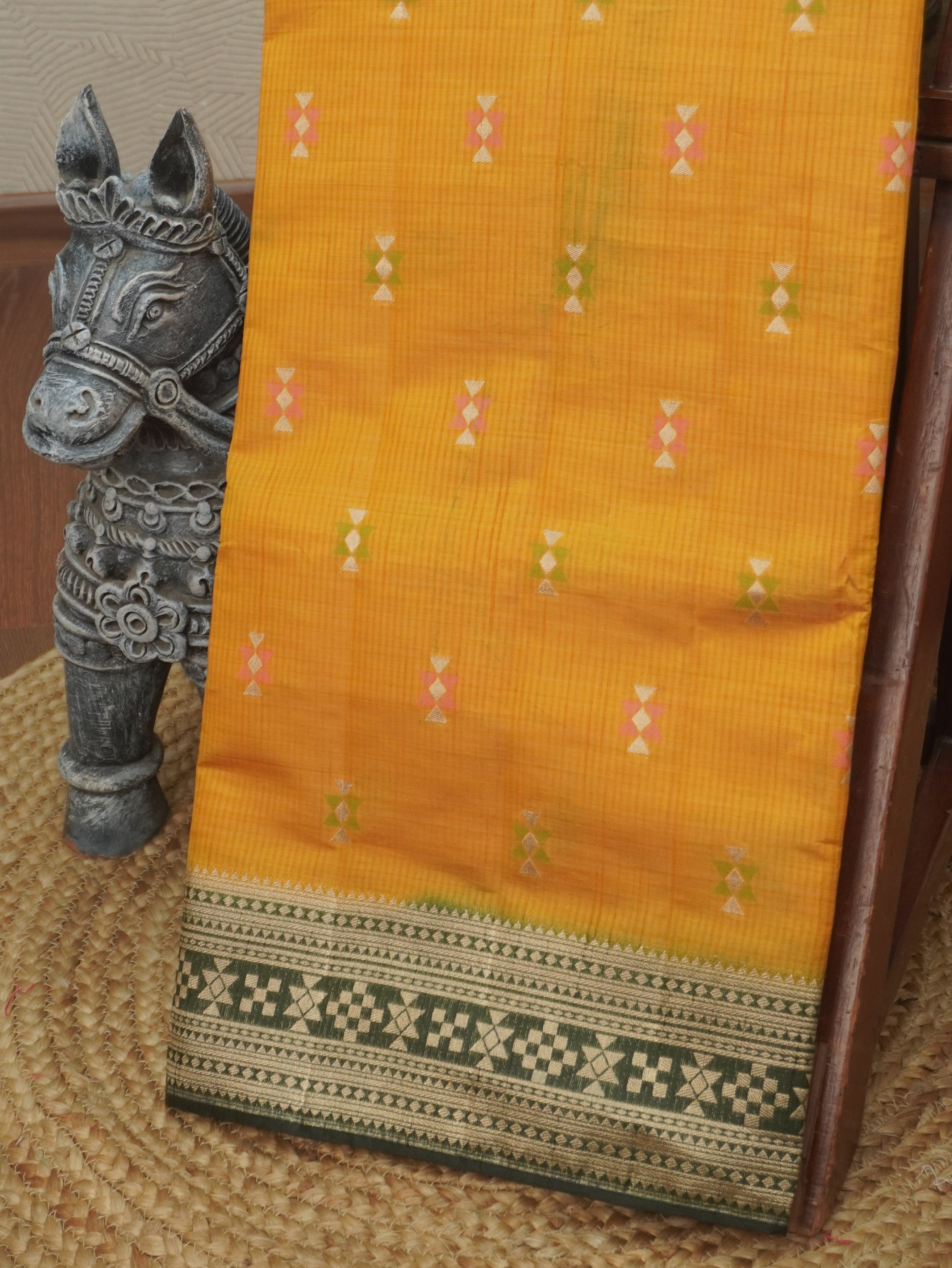 Semi Tussar Saree | TTDS3518