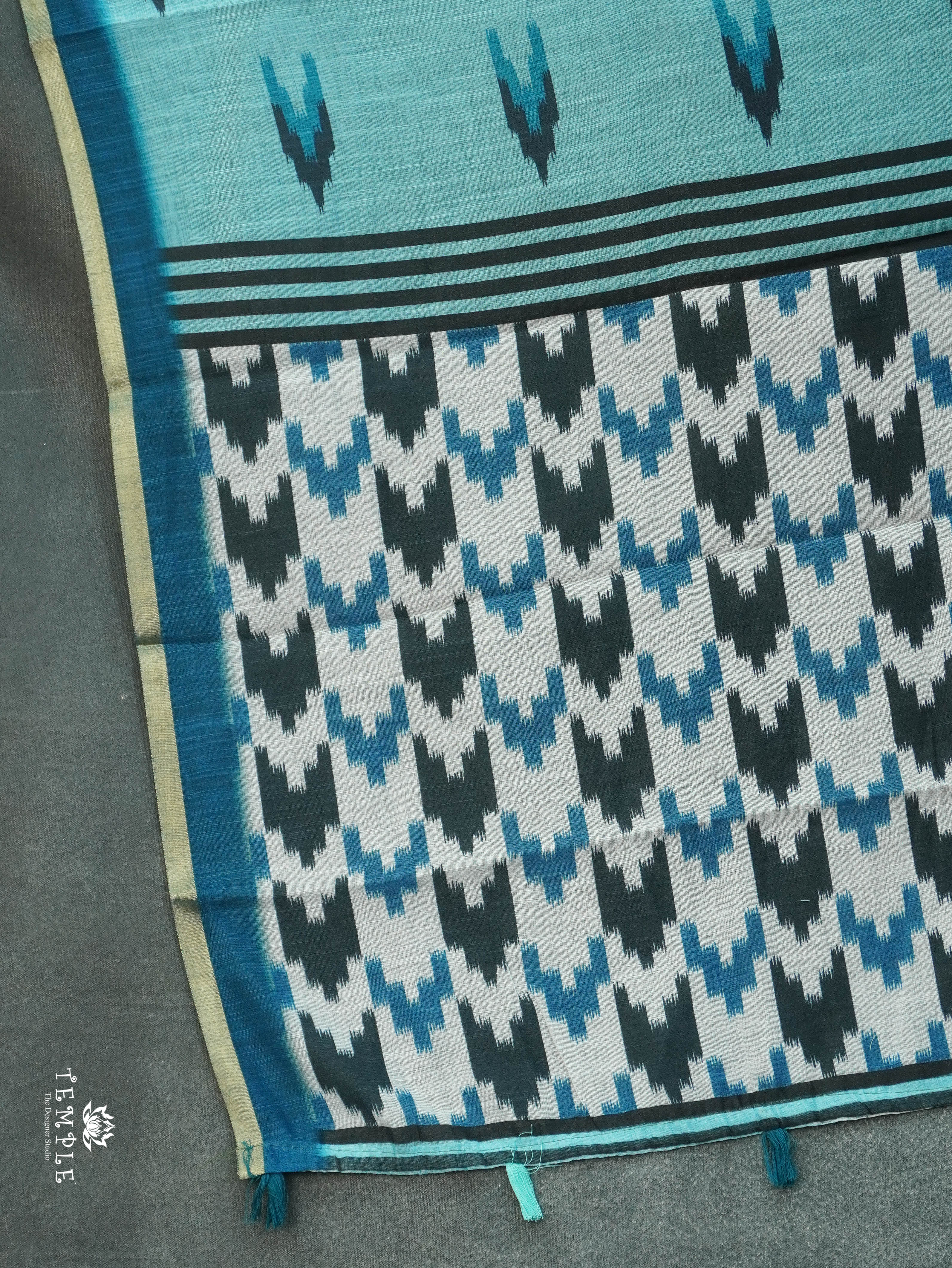 Linen Cotton Saree | TTDS3090