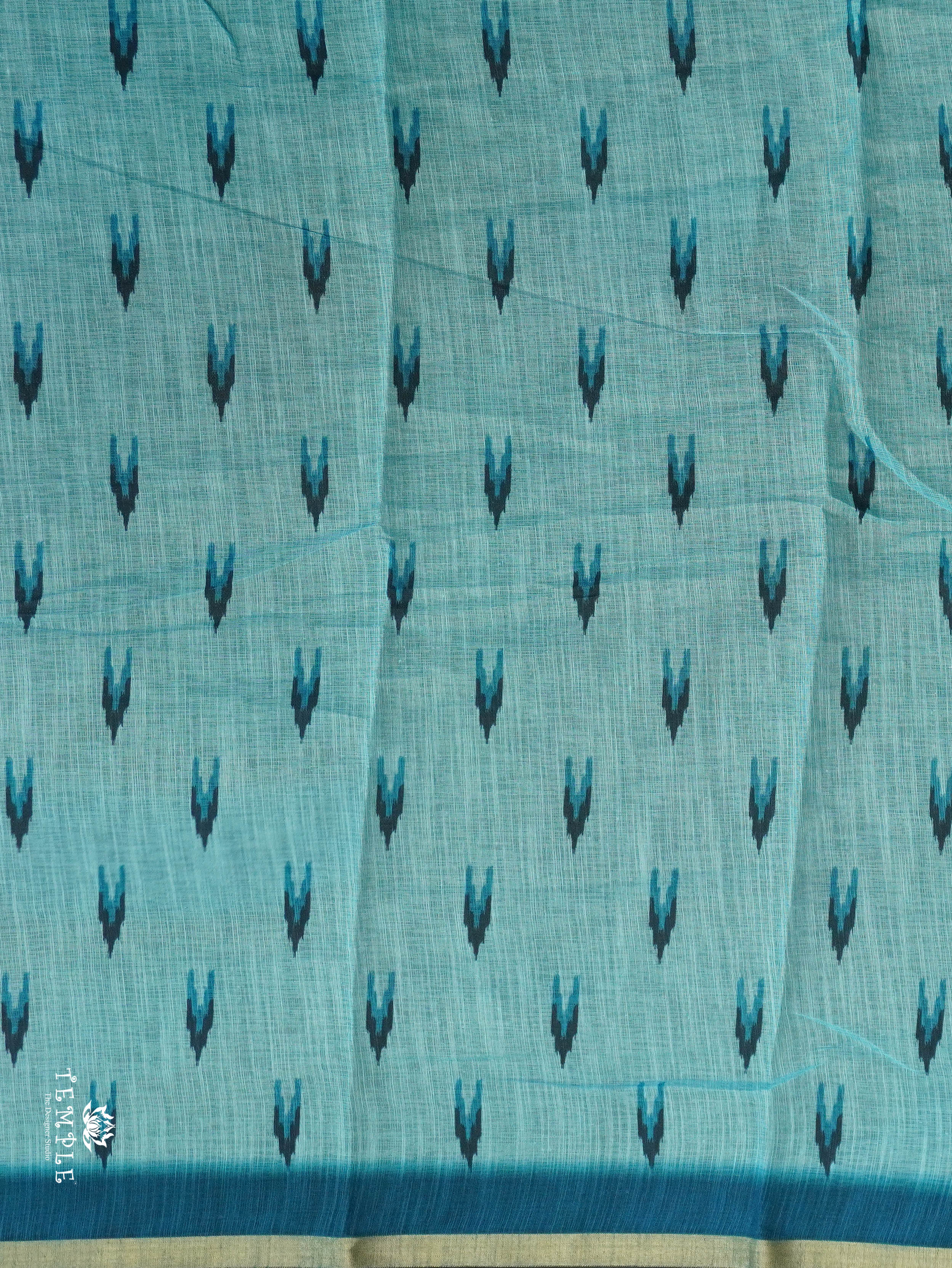 Linen Cotton Saree | TTDS3090