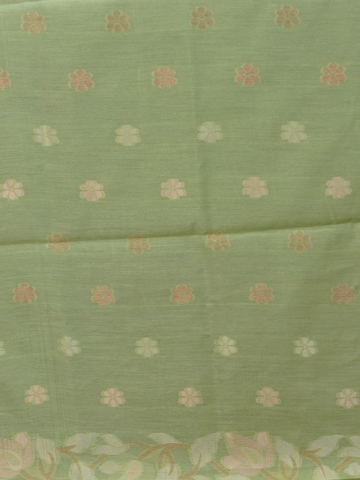 Chanderi Silk Cotton Saree | TTDS3517