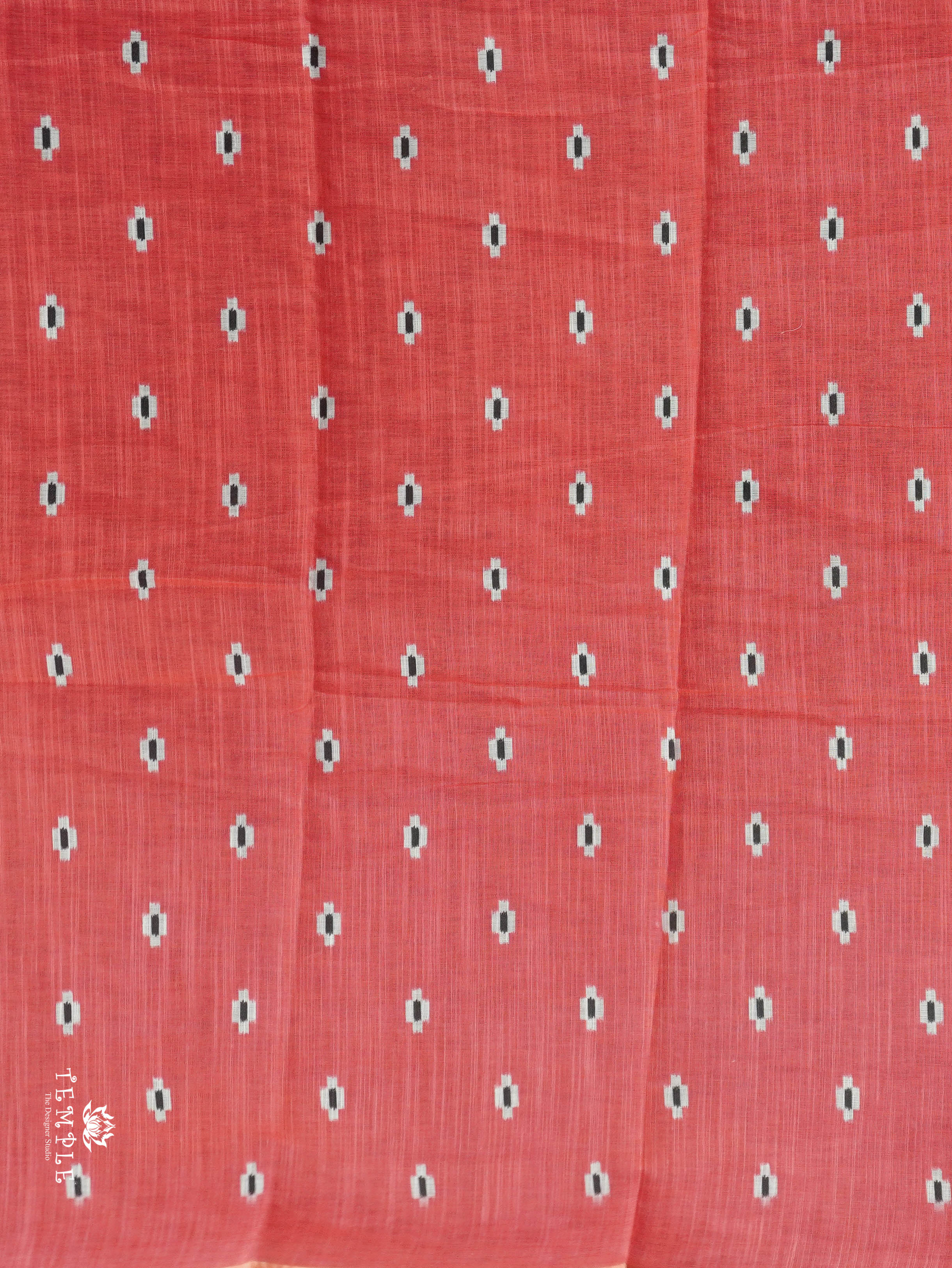 Linen Cotton Saree | TTDS3090