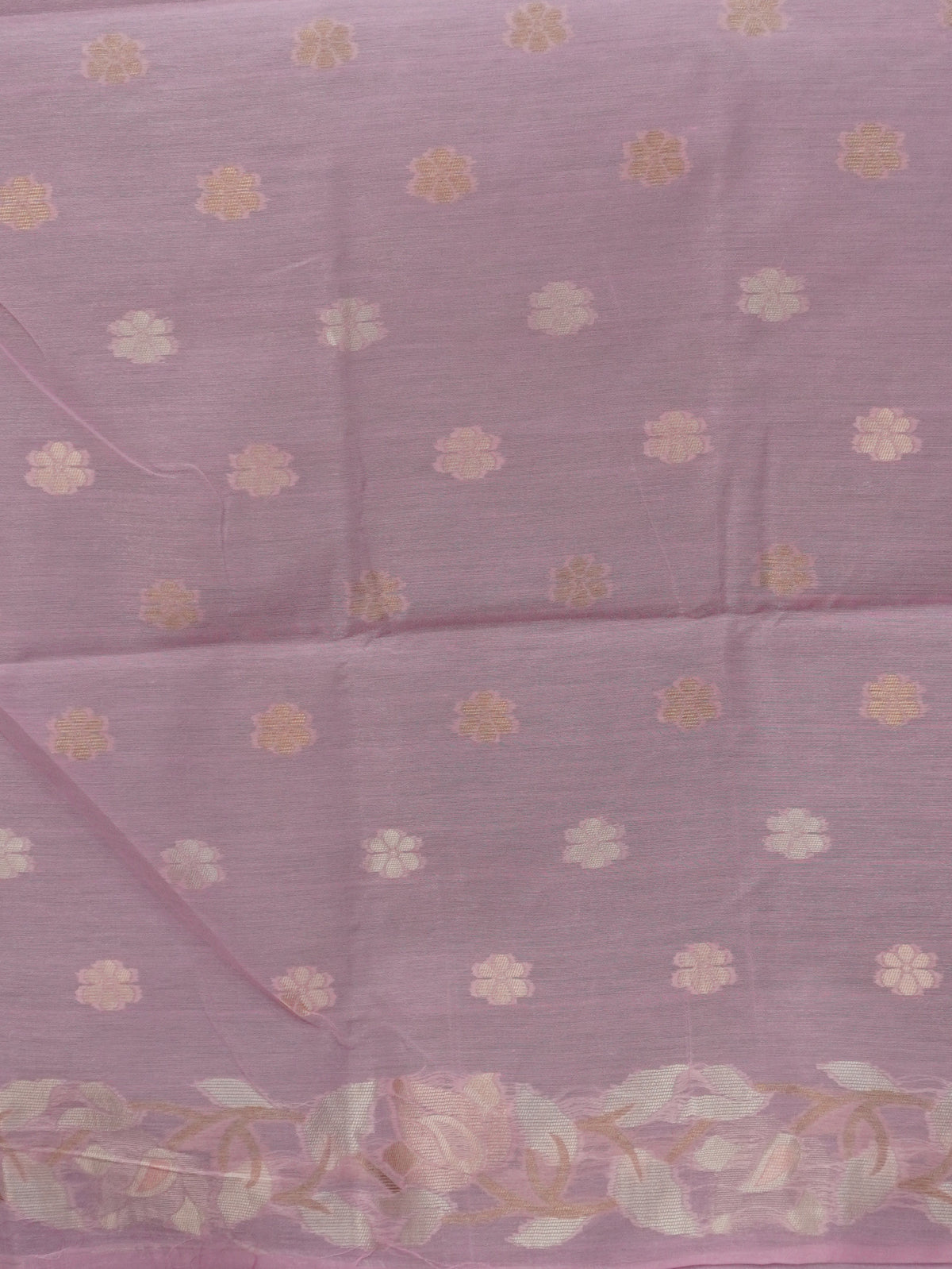 Chanderi Silk Cotton Saree | TTDS3517
