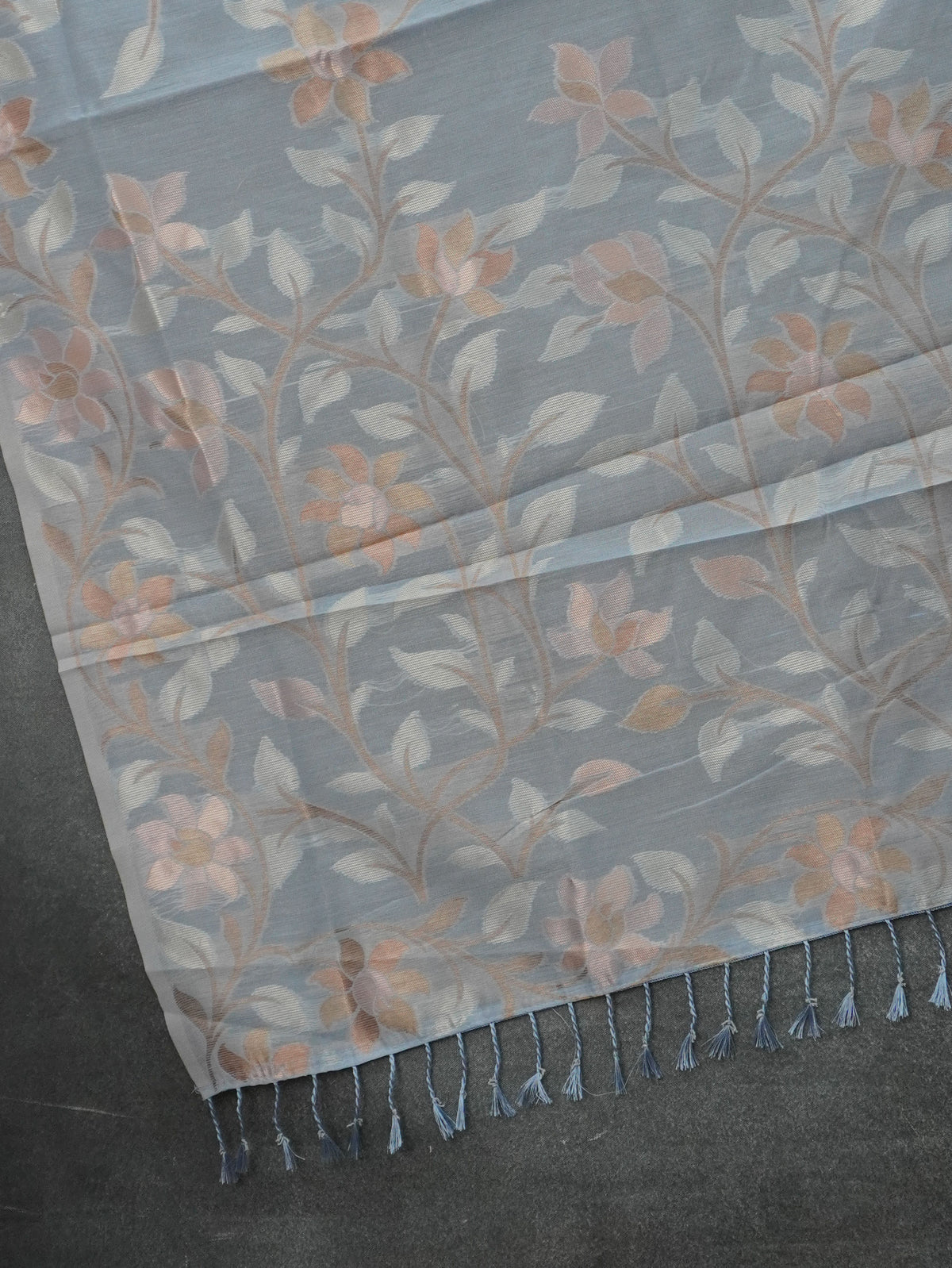 Chanderi Silk Cotton Saree | TTDS3519