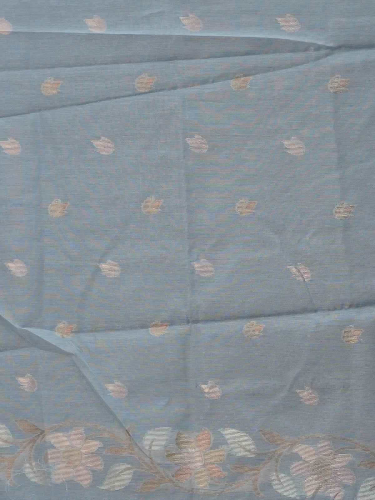 Chanderi Silk Cotton Saree | TTDS3519