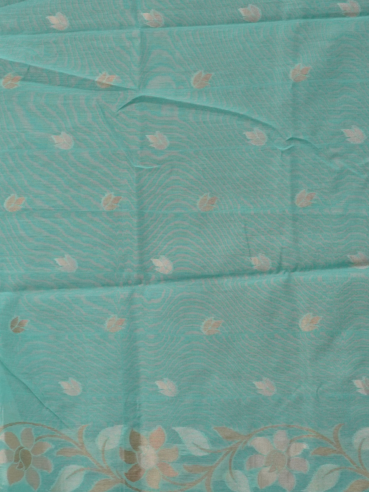 Chanderi Silk Cotton Saree | TTDS3519