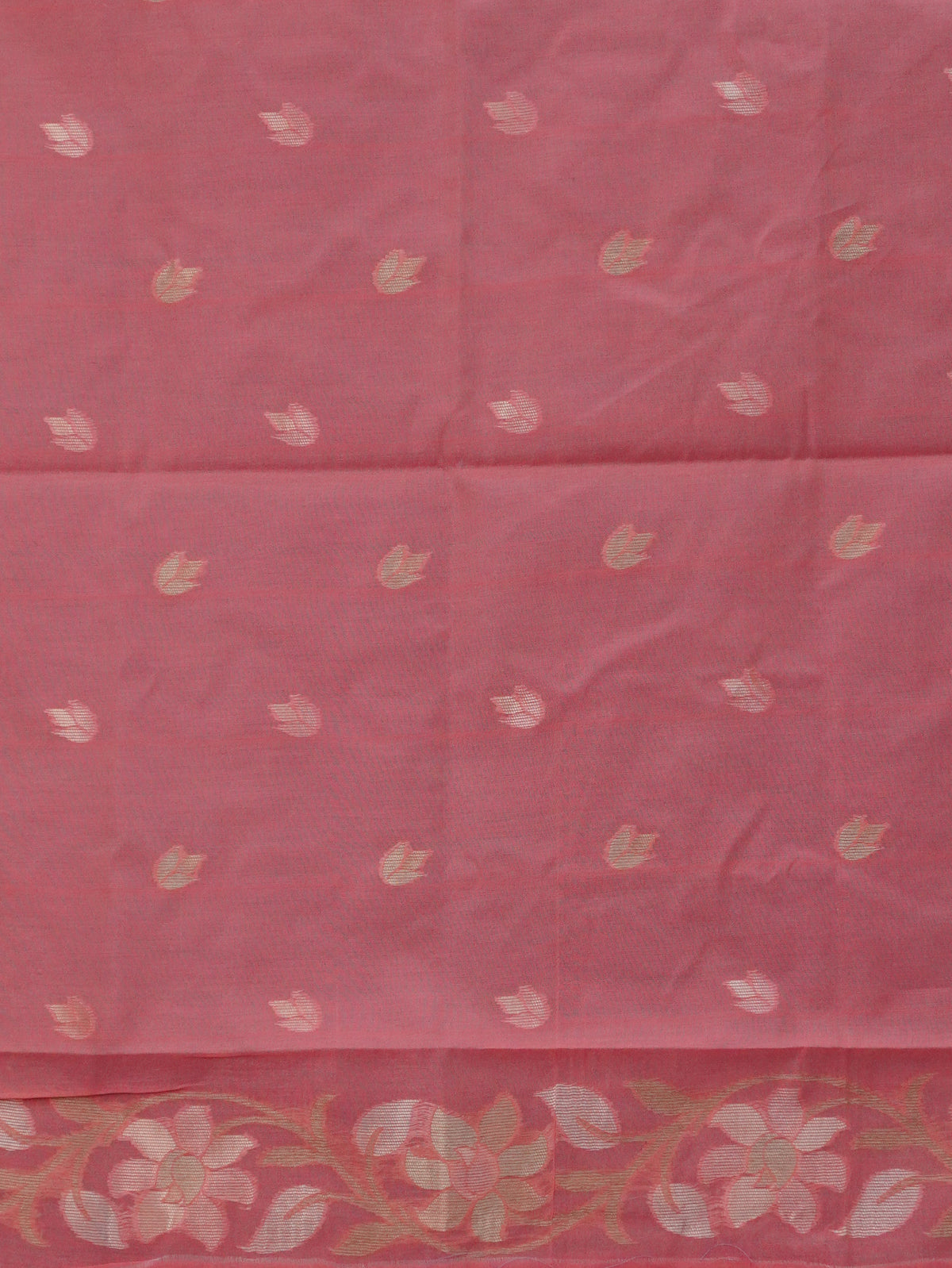 Chanderi Silk Cotton Saree | TTDS3519