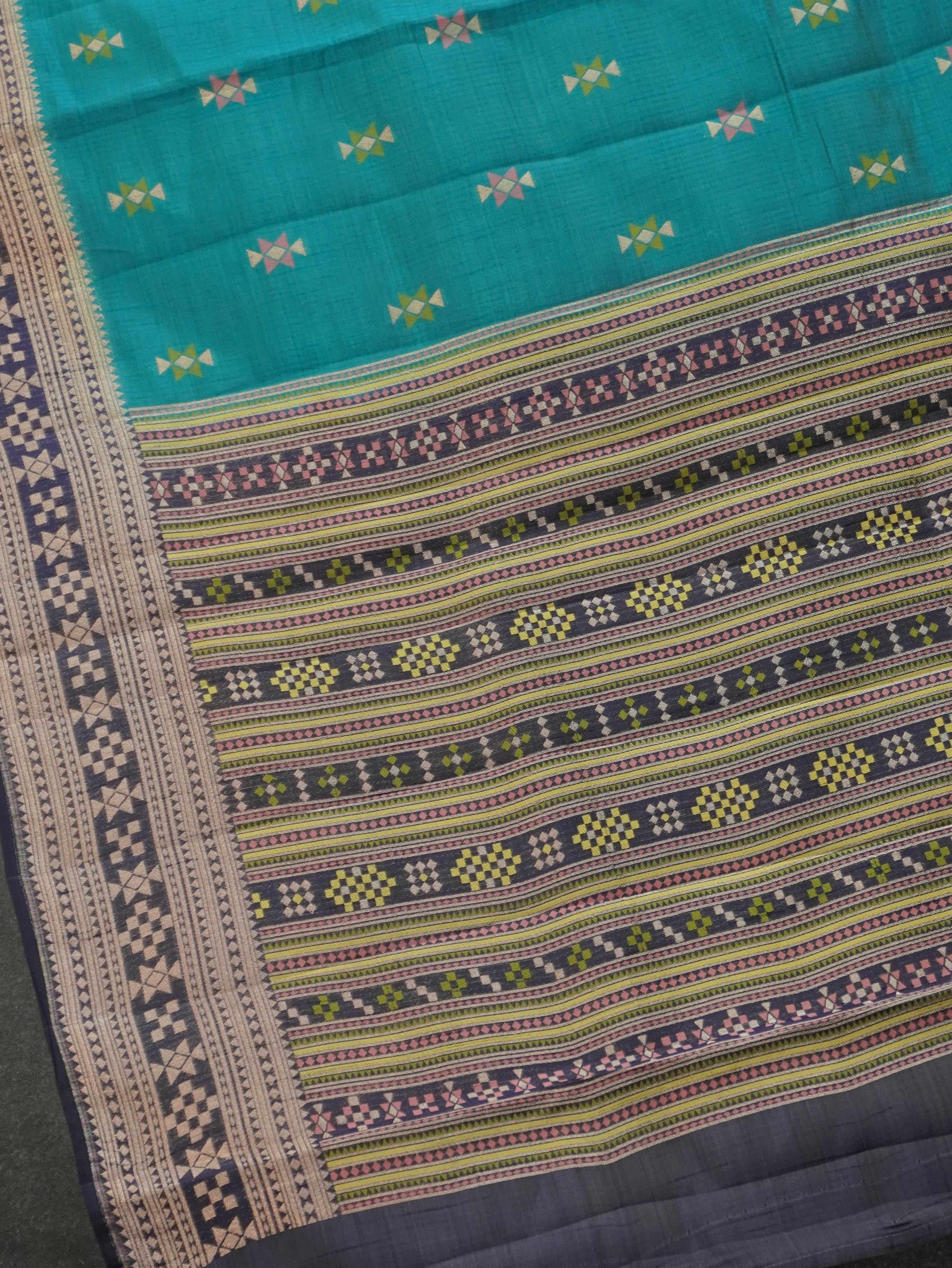 Semi Tussar Saree | TTDS3518