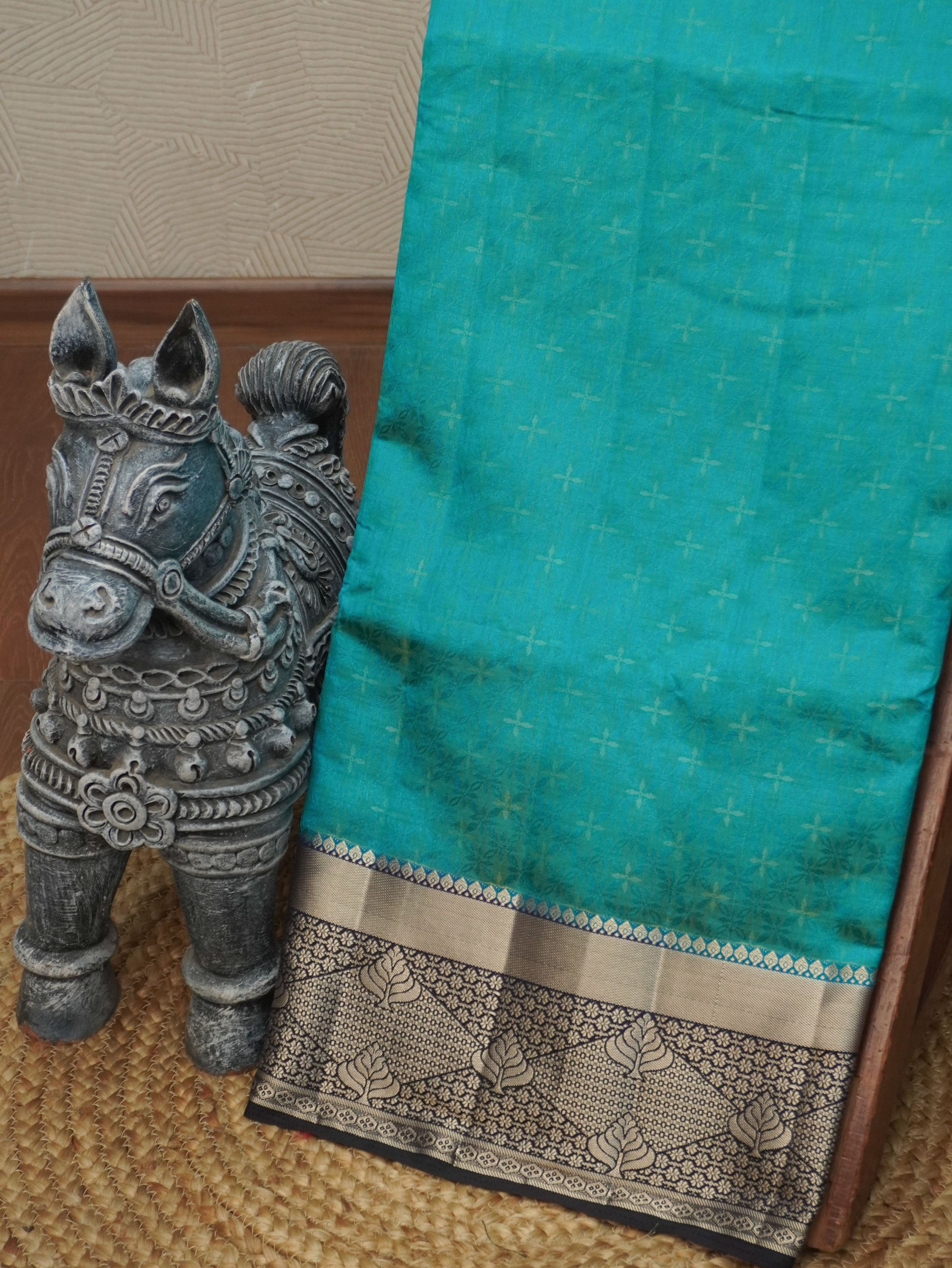 Semi Tussar Saree | TTDS3525