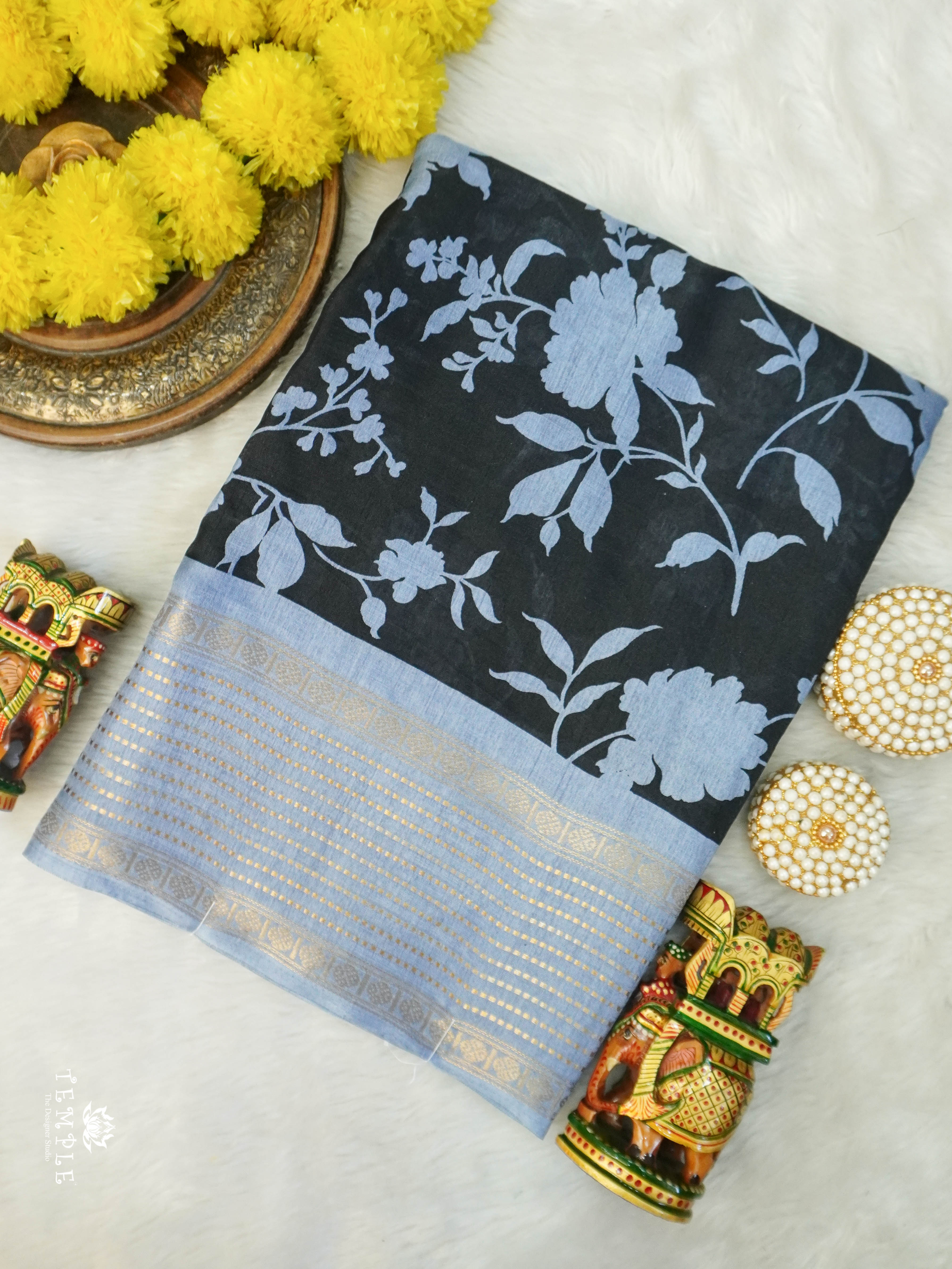 Printed Fancy Saree | TTDS3093