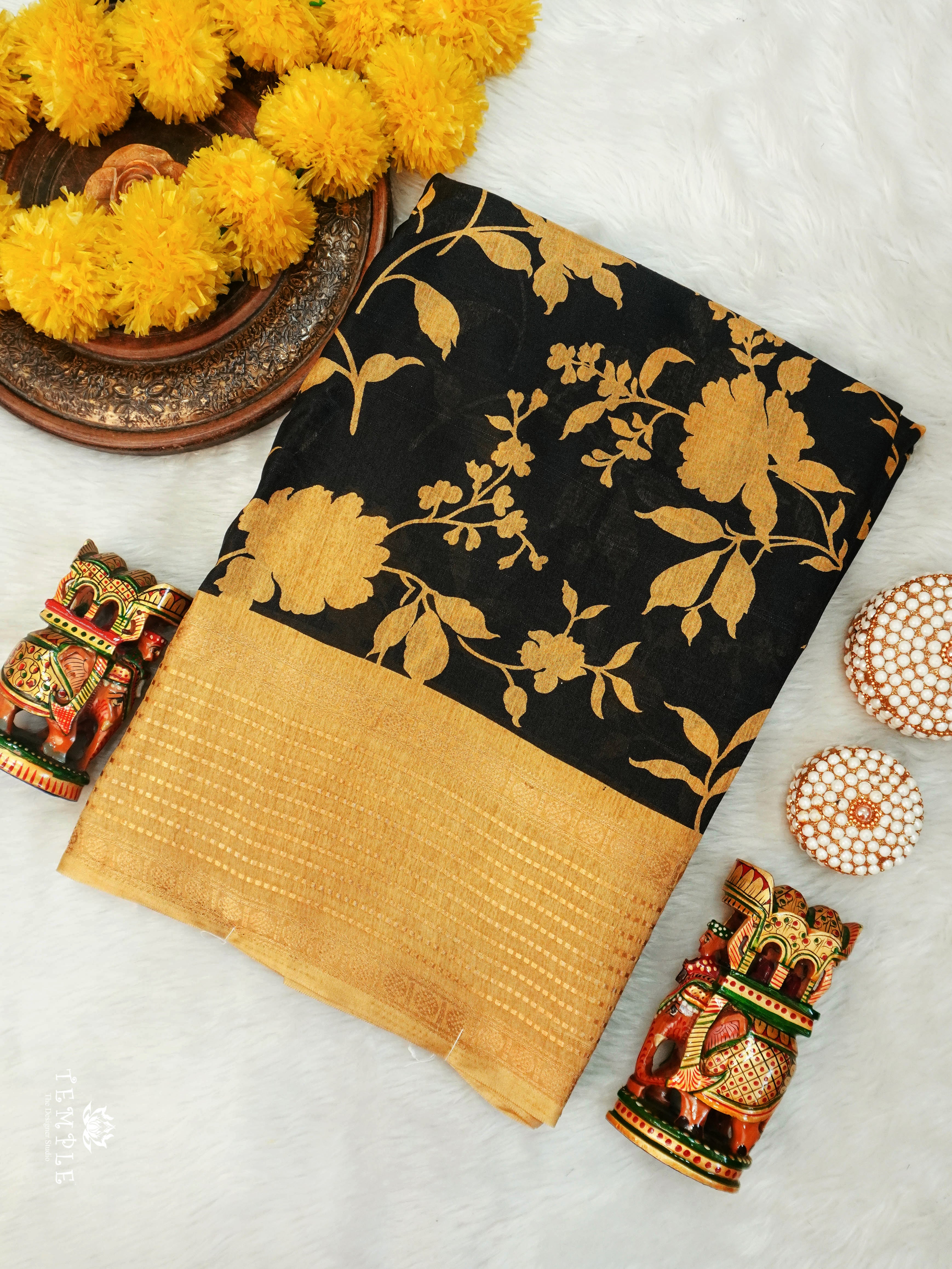 Printed Fancy Saree | TTDS3093