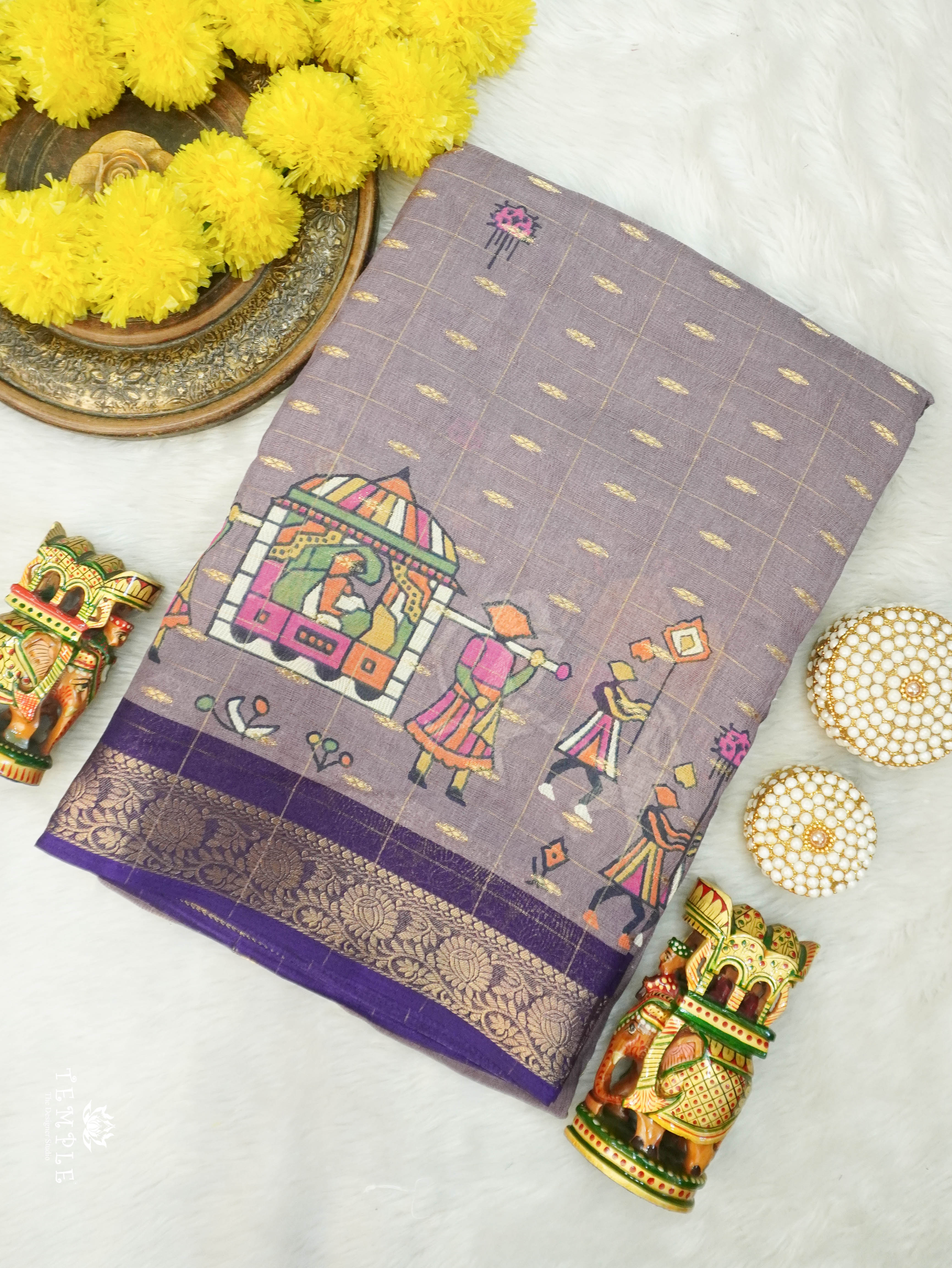 Fancy Georgette Saree | TTDS3096