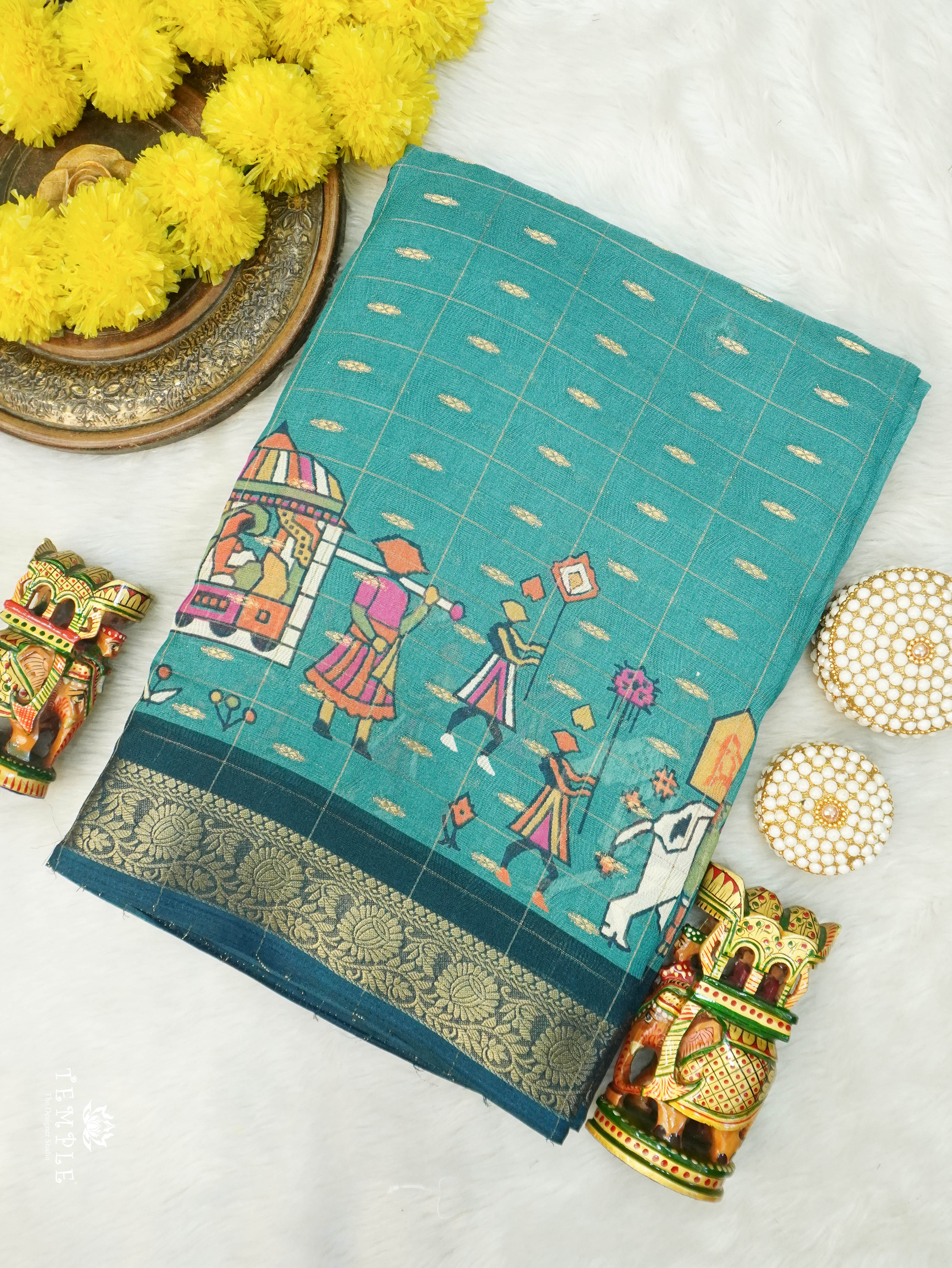 Fancy Georgette Saree | TTDS3096