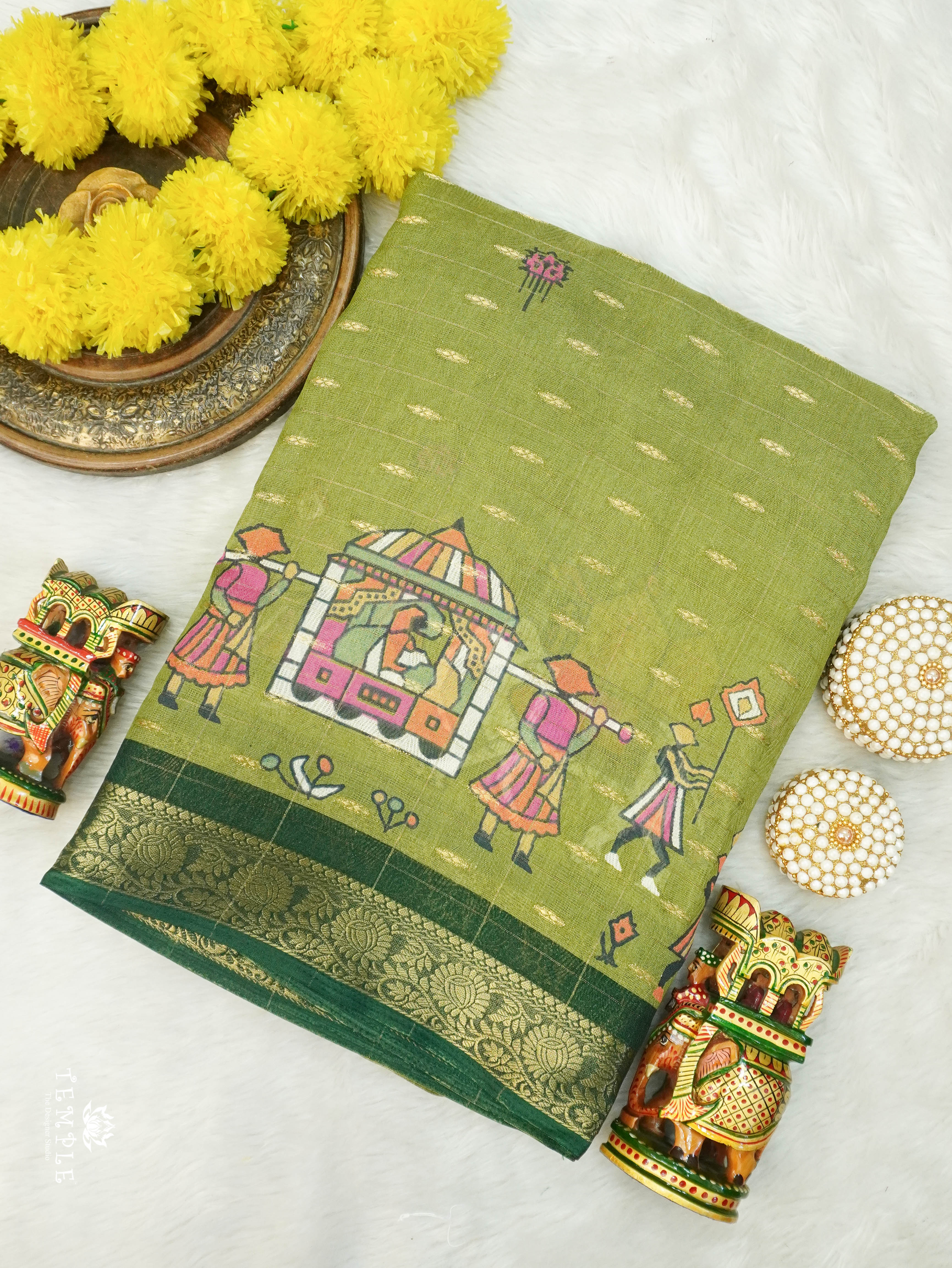 Fancy Georgette Saree | TTDS3096