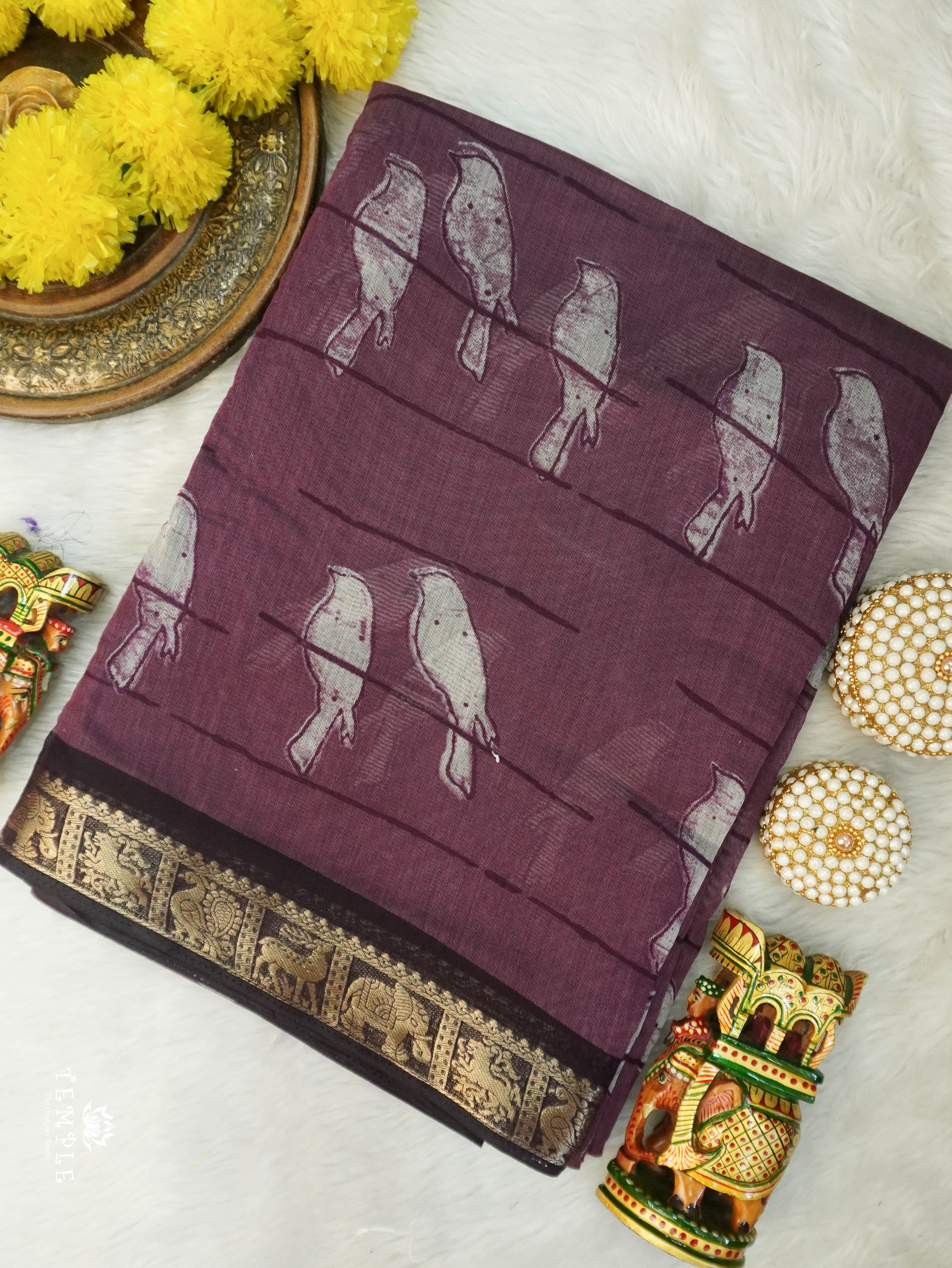 Mangalagiri Cotton Saree | TTDS3094