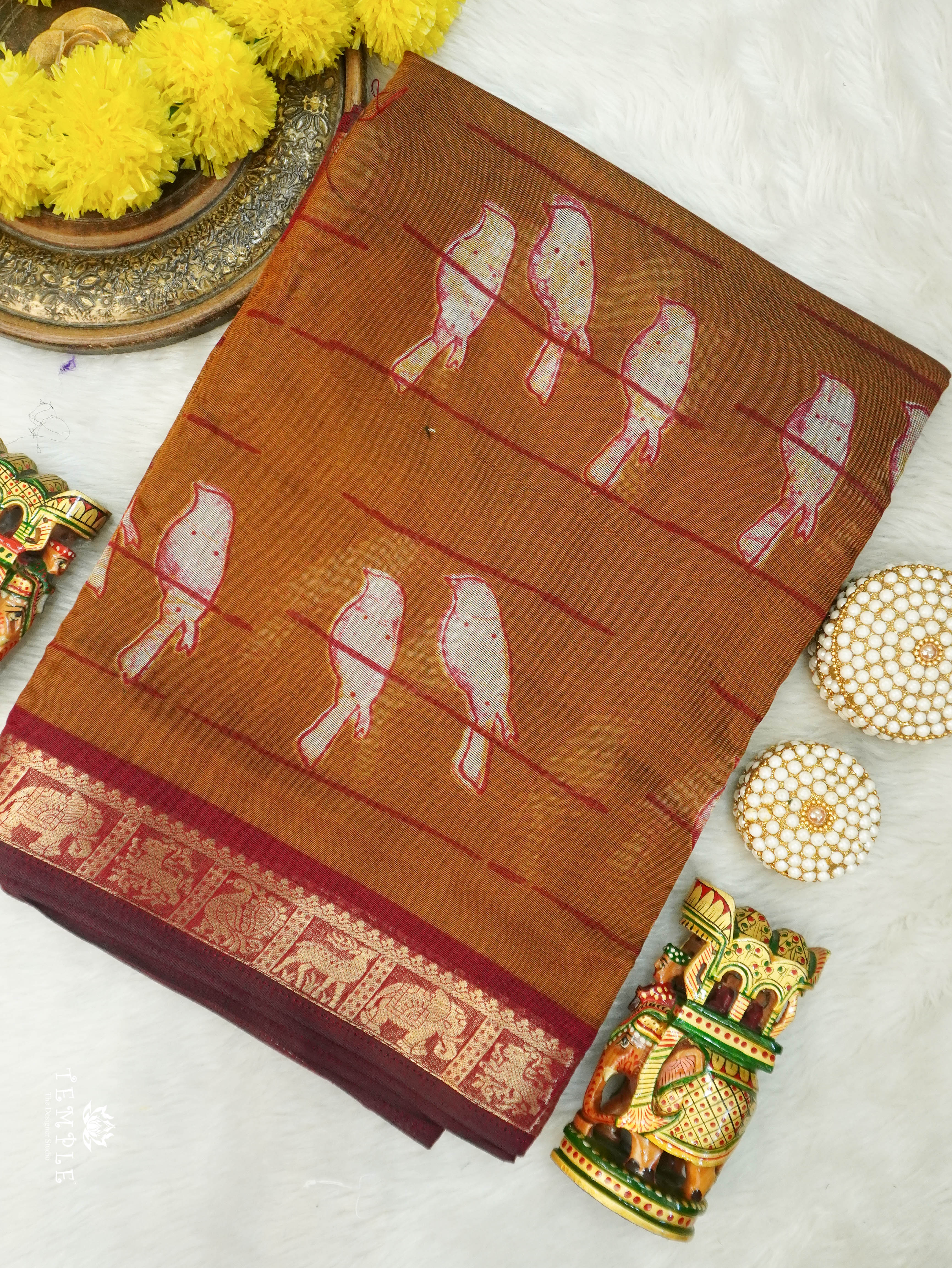 Mangalagiri Cotton Saree | TTDS3094