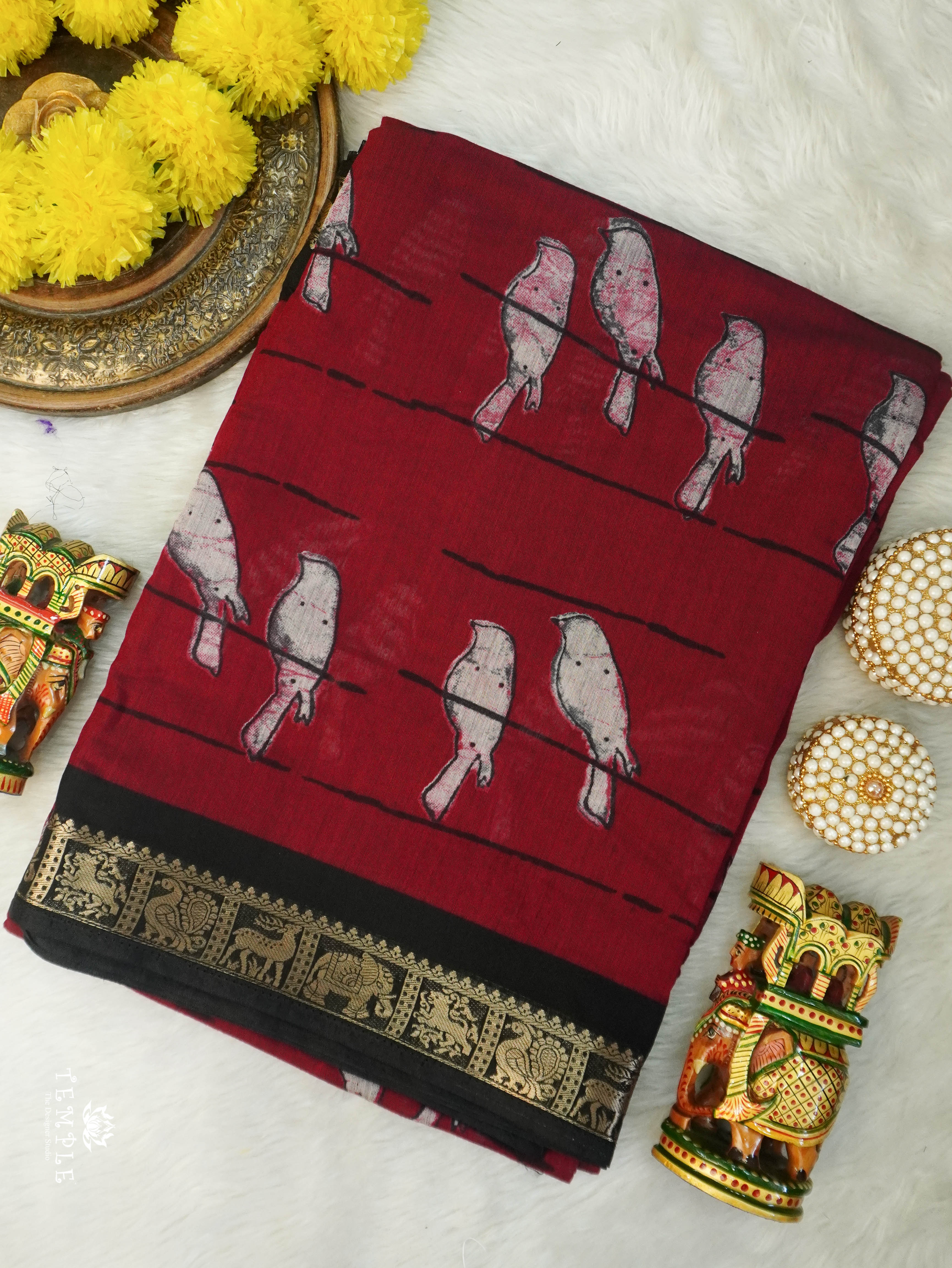Mangalagiri Cotton Saree | TTDS3094