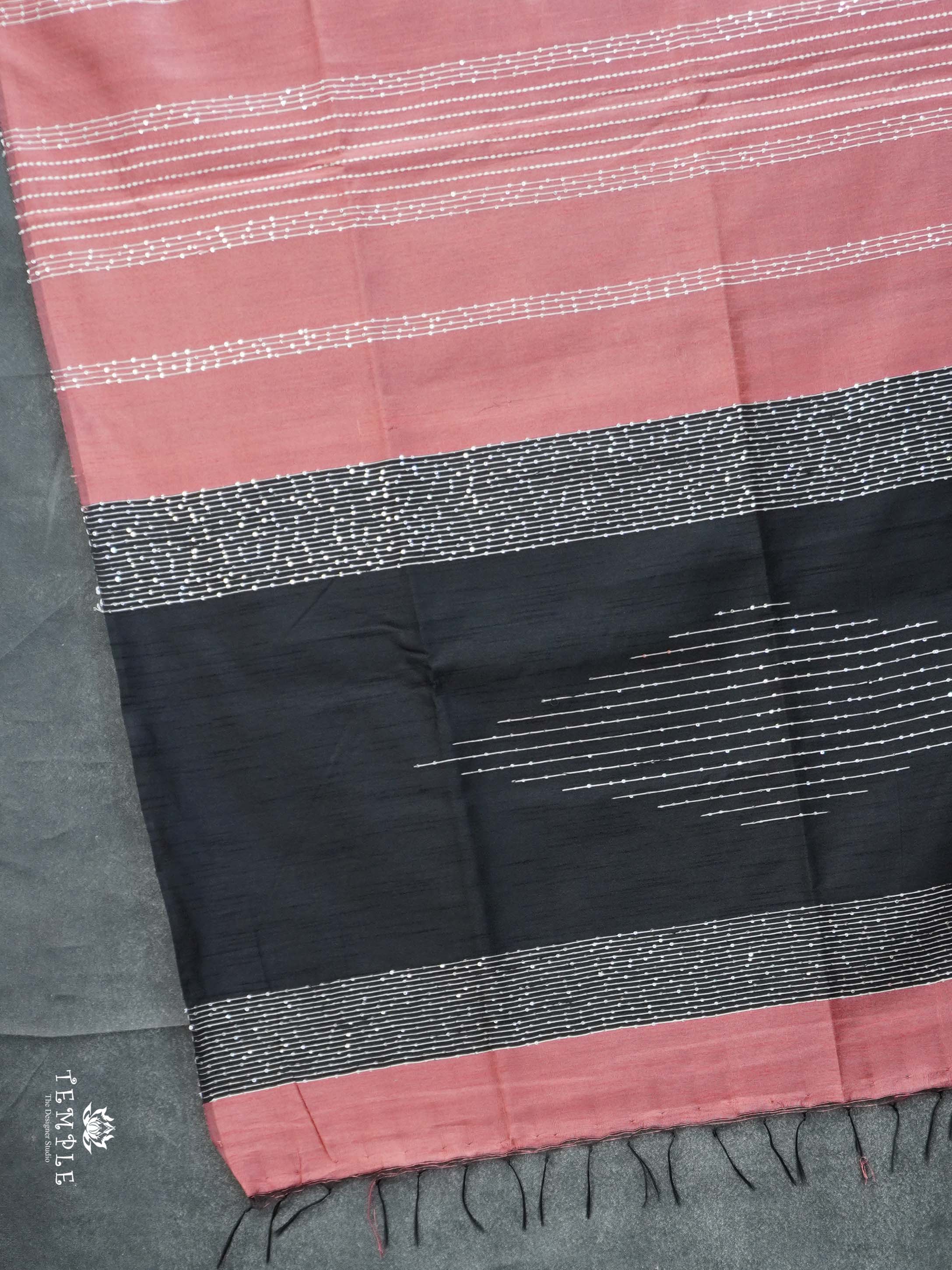 Raw Silk Saree with sequins Work | TTDS2100