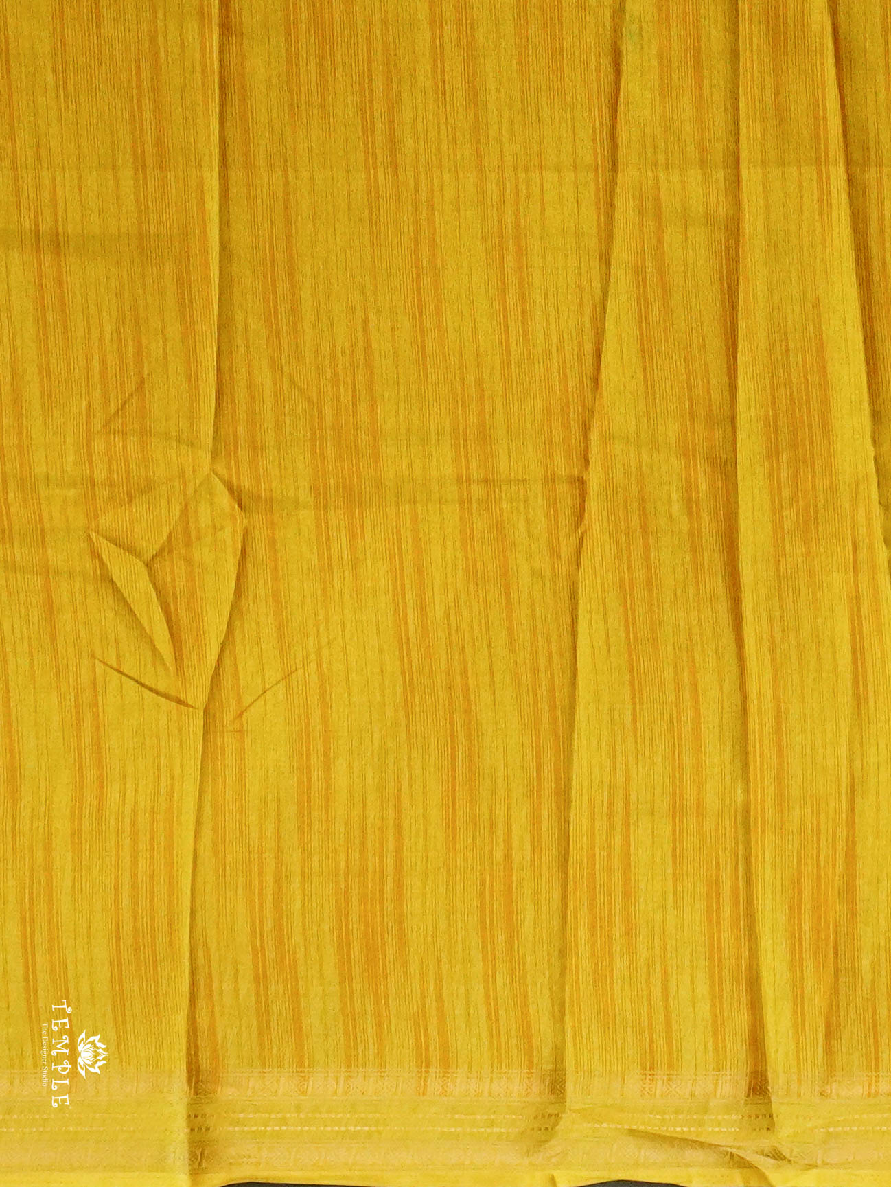 Printed Fancy Saree(Yellow) | TTDS3093