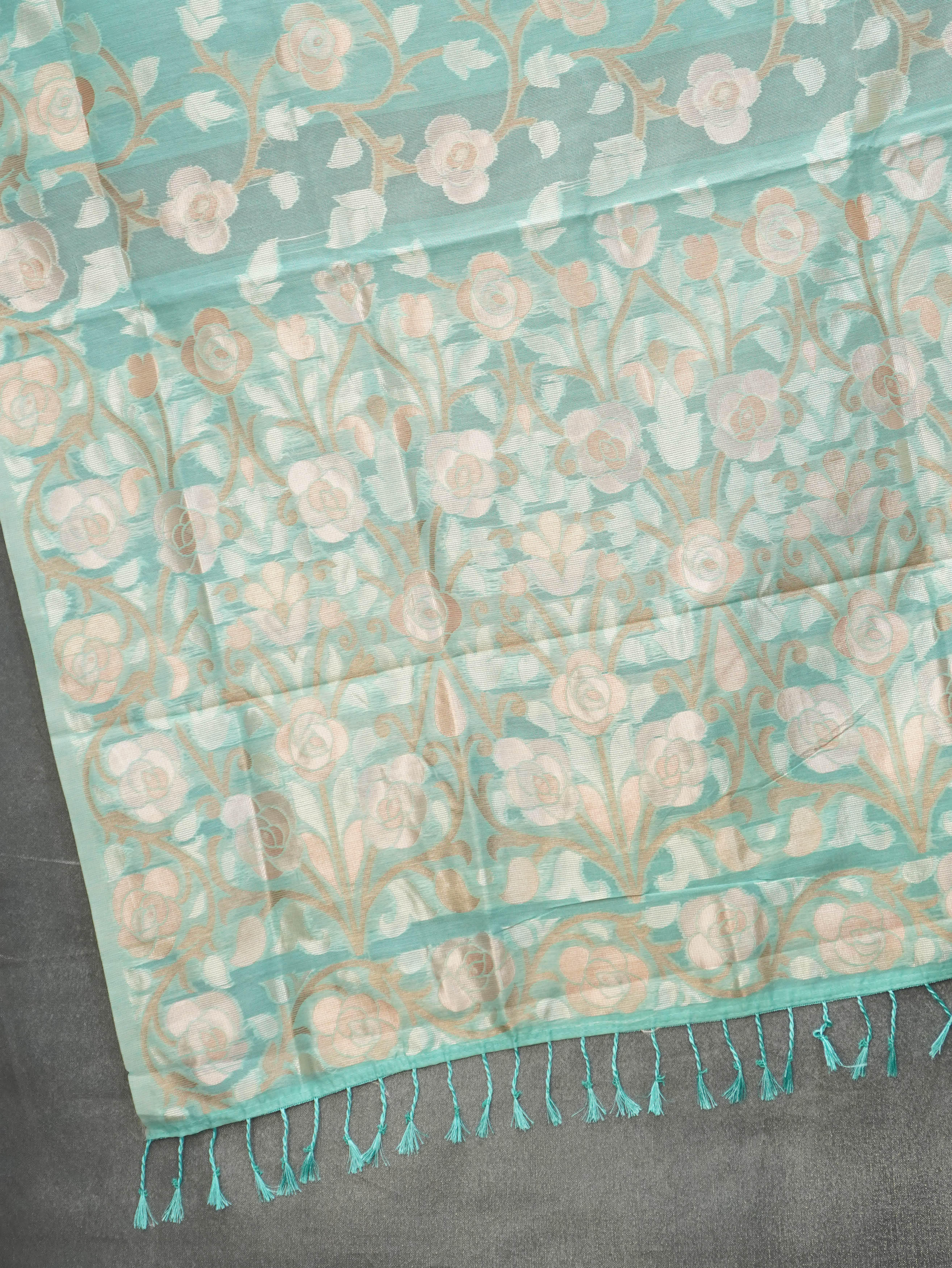 Chanderi Silk Cotton Saree | TTDS3521