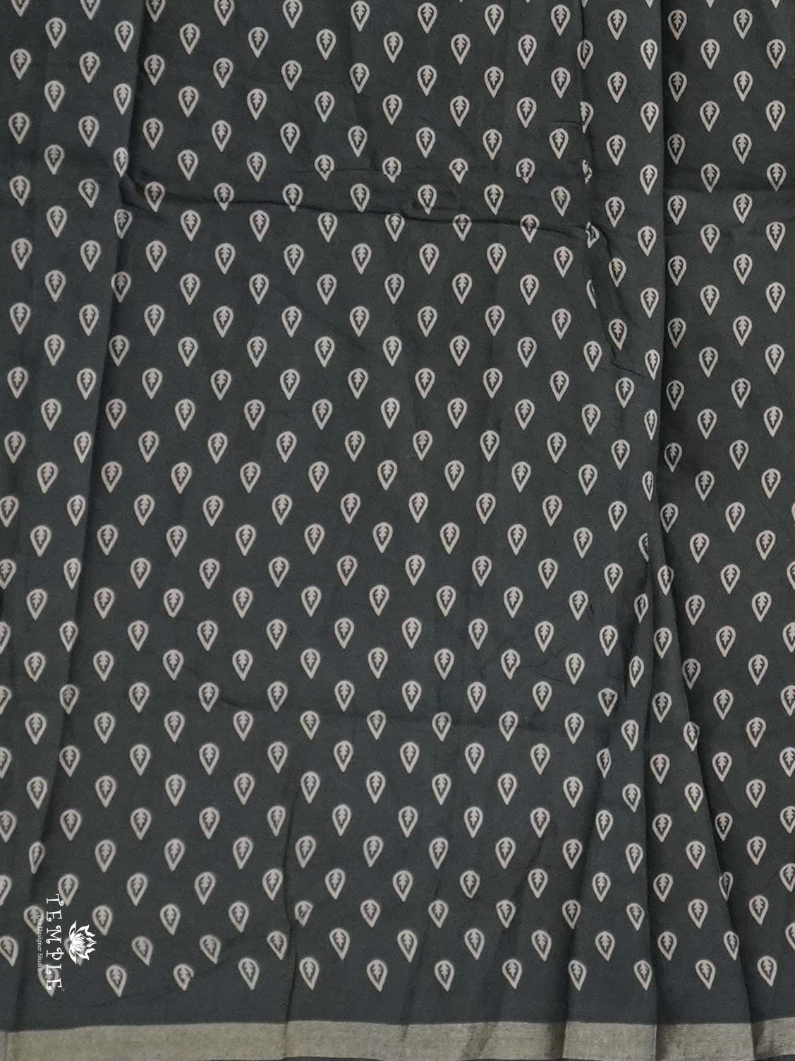 Mirror Work Cotton Saree | TTDS2611