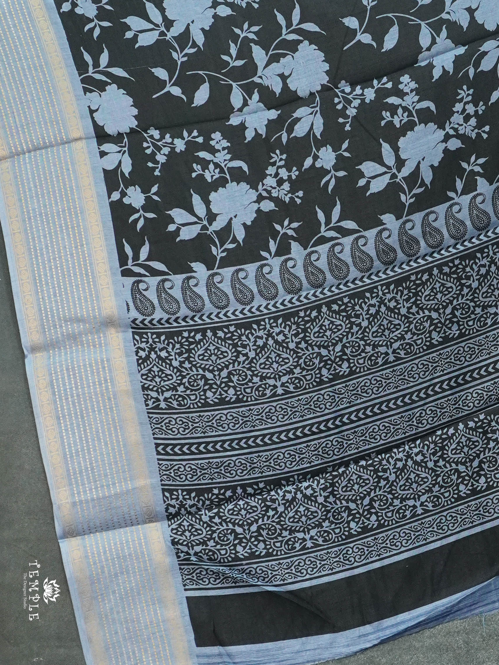 Printed Fancy Saree | TTDS3093