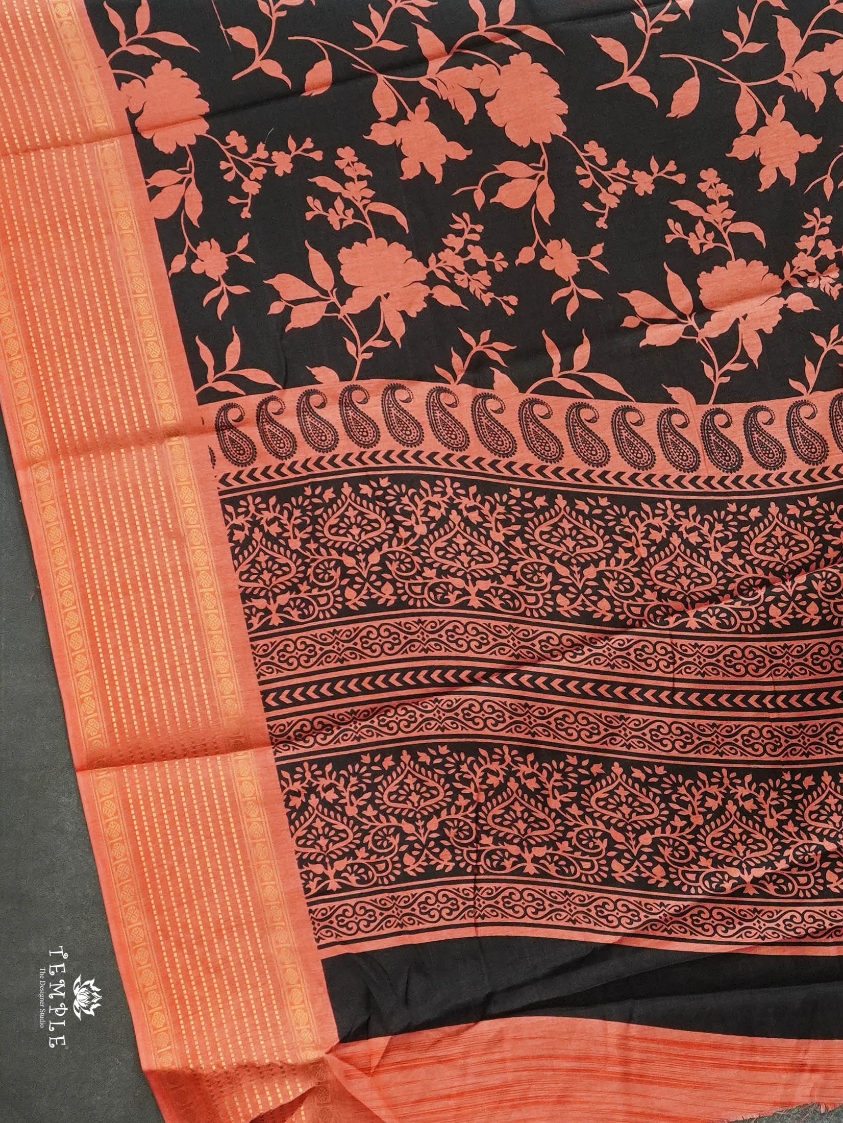 Printed Fancy Saree | TTDS3093