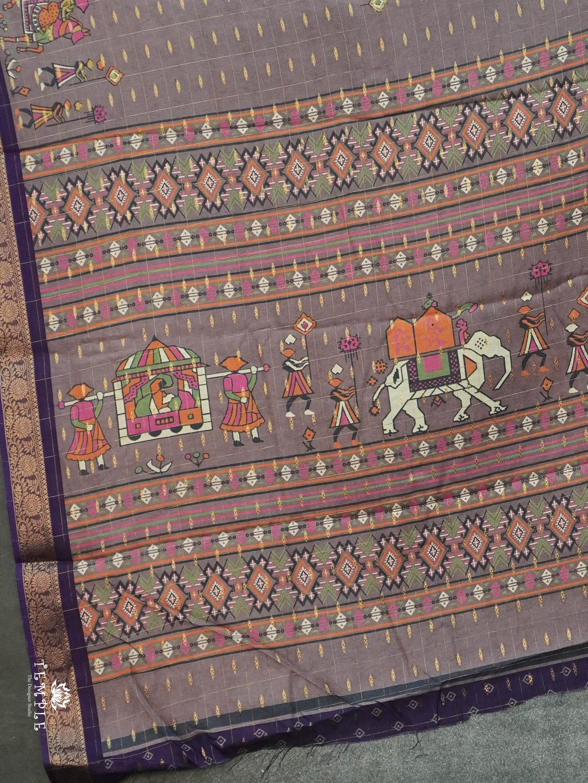 Fancy Georgette Saree | TTDS3096