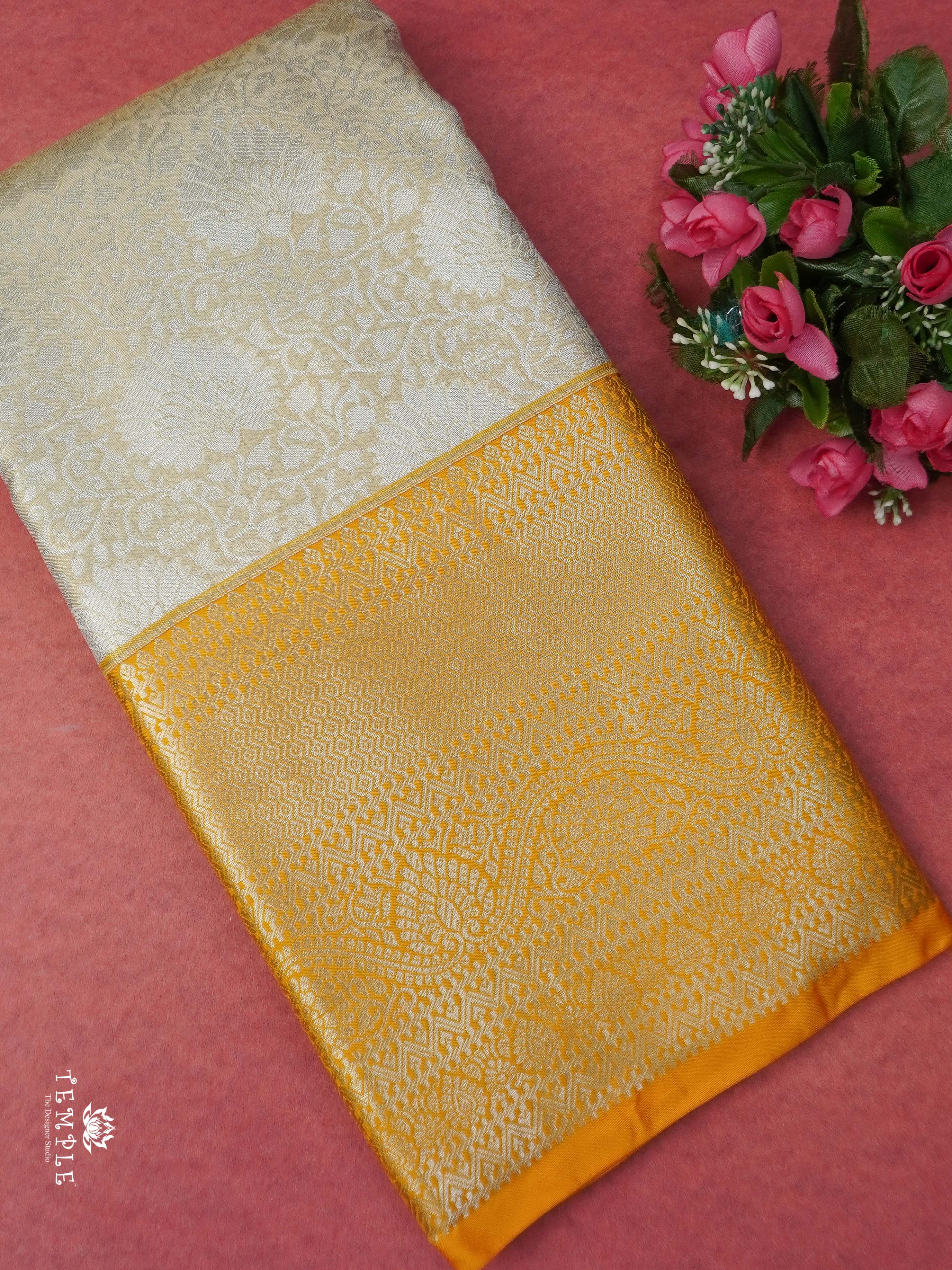 Brocade Bridal Tissue Silk Saree | TTDS2048