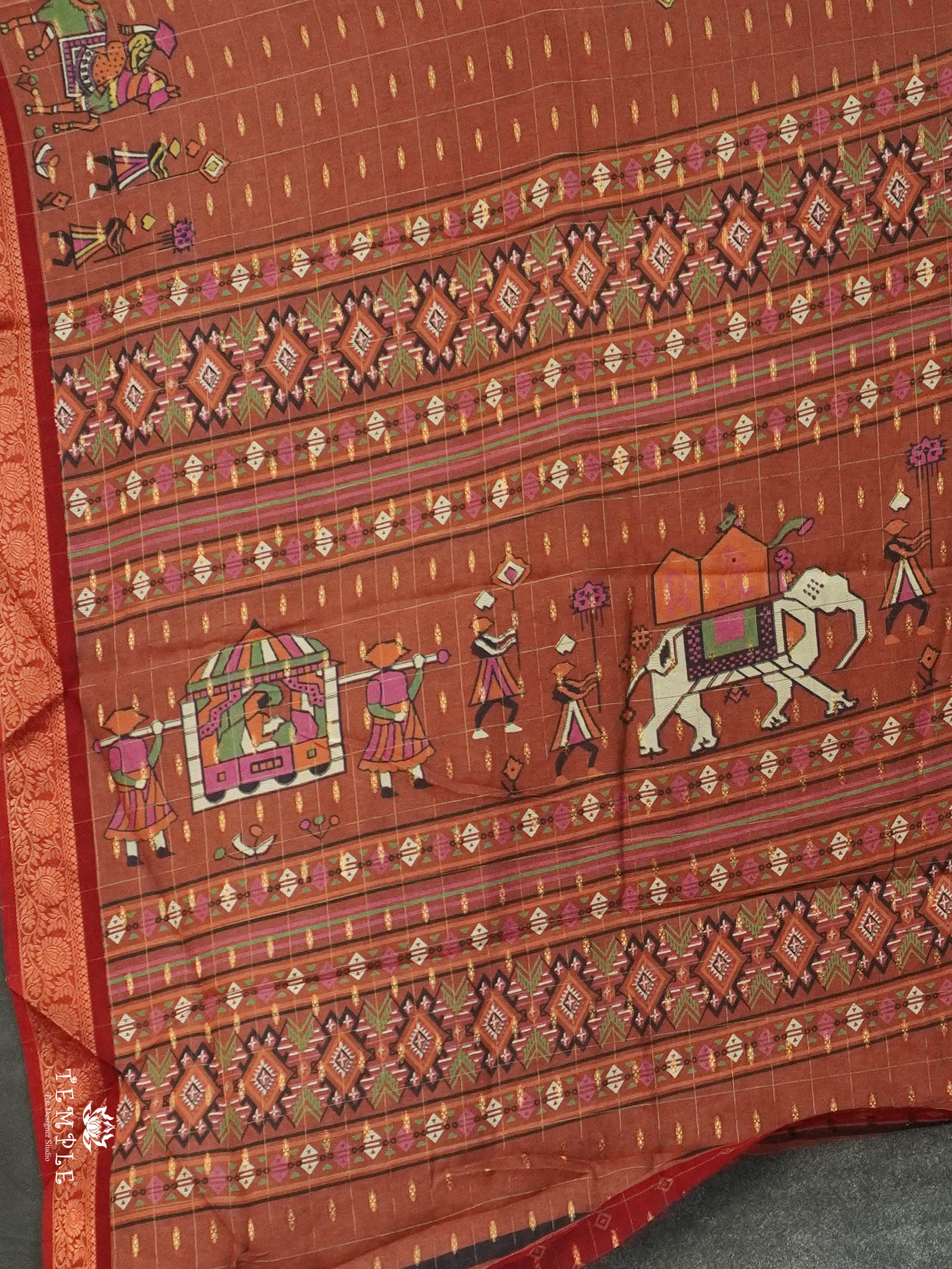 Fancy Georgette Saree | TTDS3096