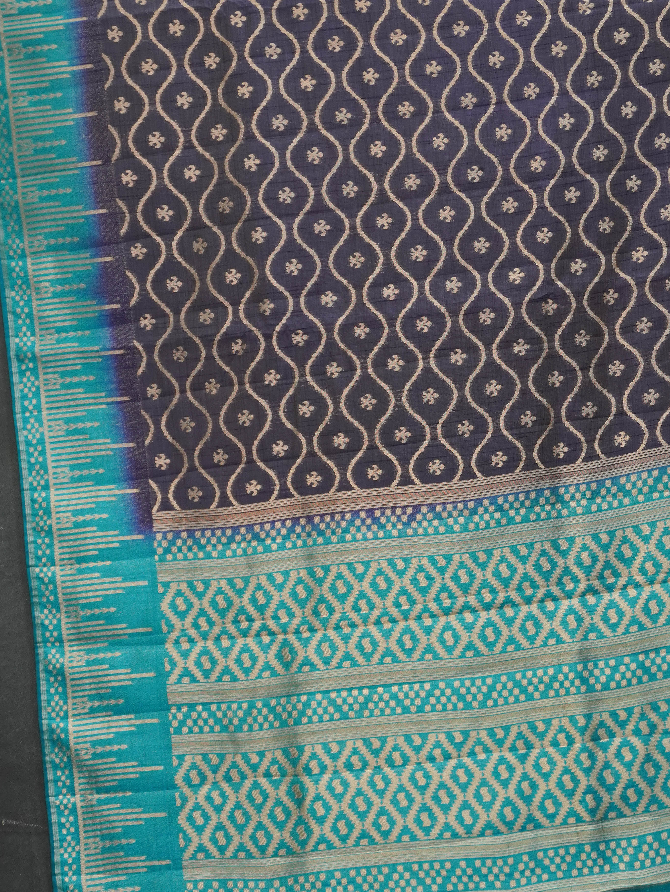 Semi Tussar Saree | TTDS3524