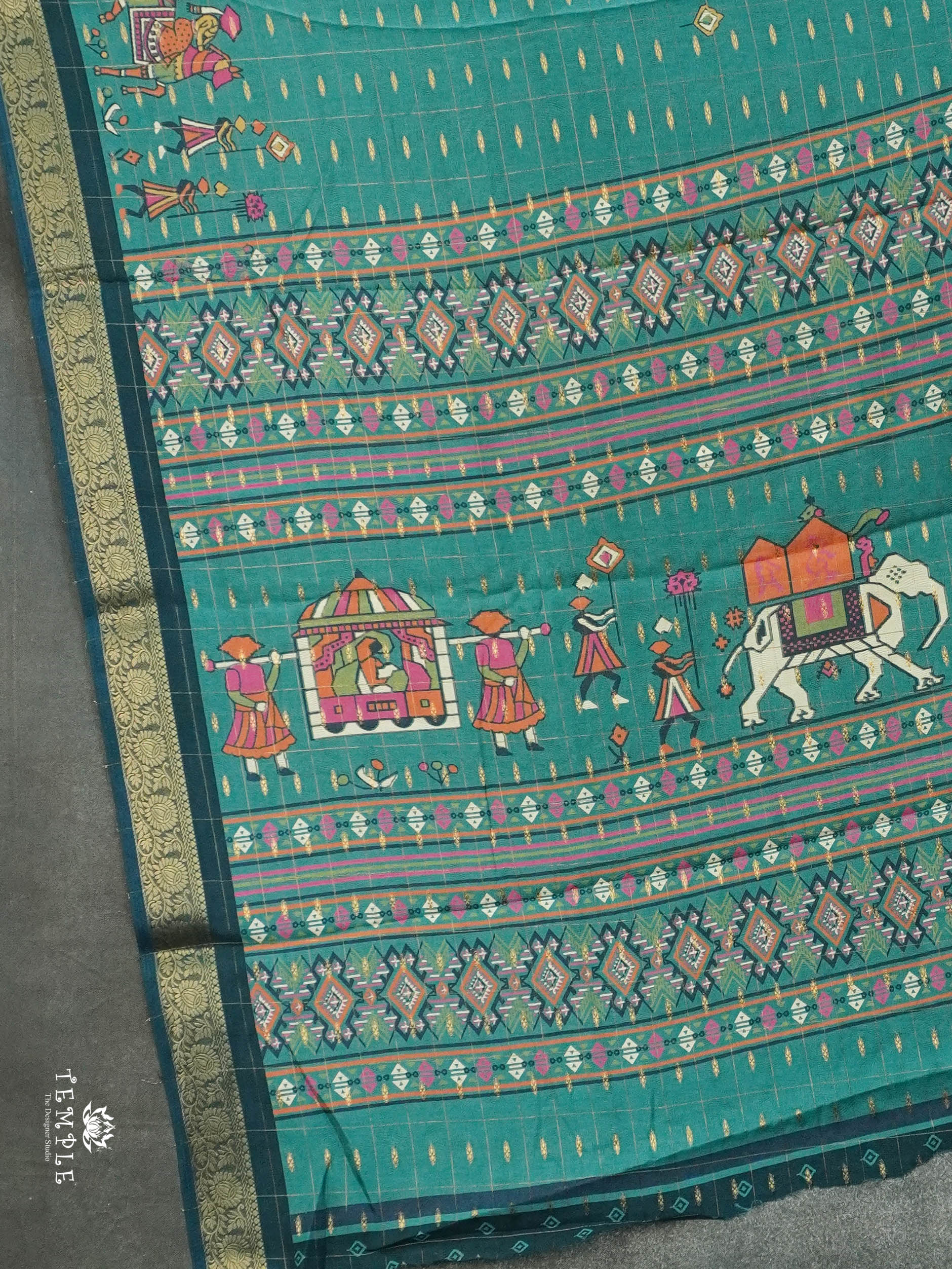 Fancy Georgette Saree | TTDS3096