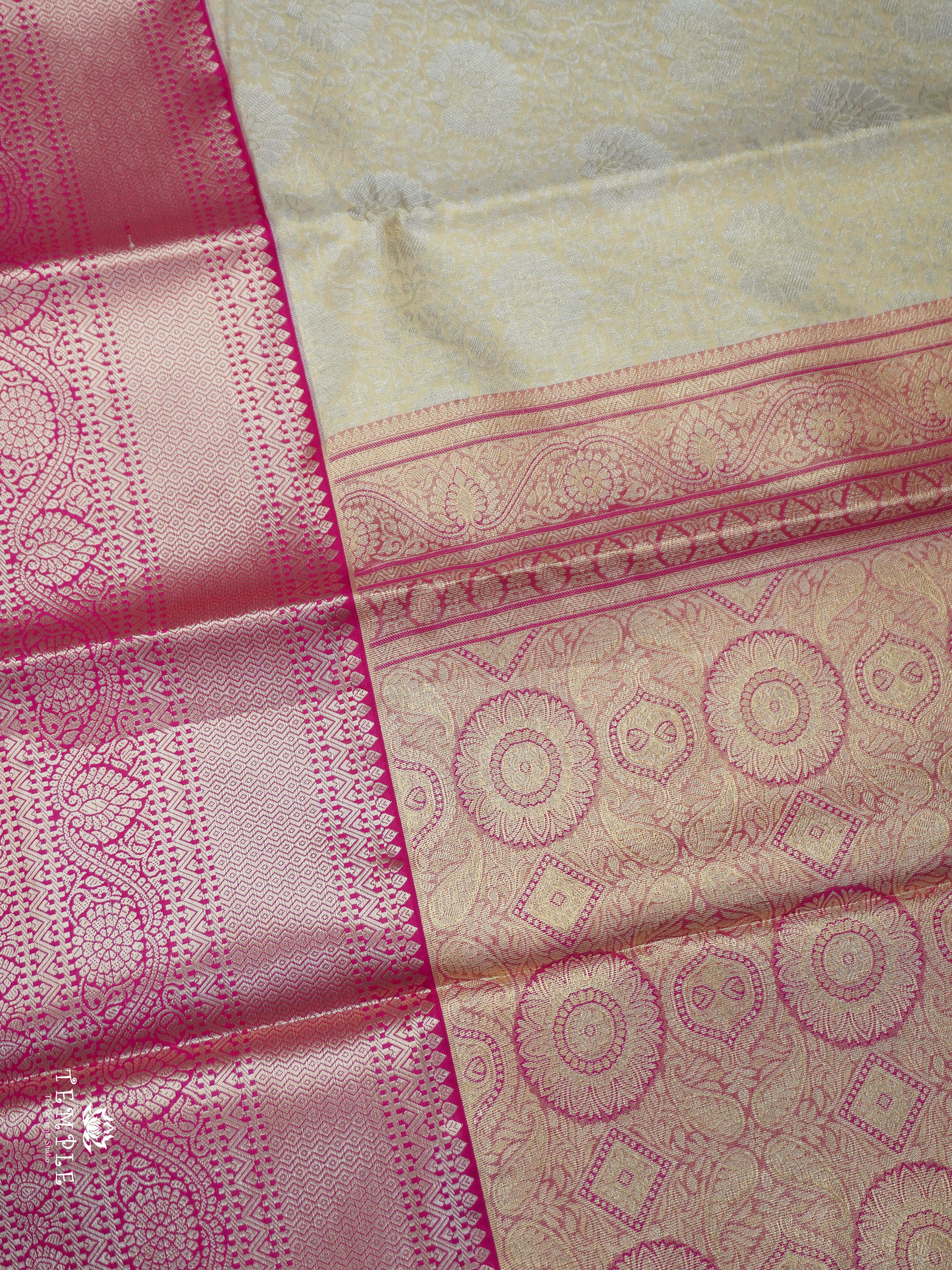 Brocade Bridal Tissue Silk Saree | TTDS2048