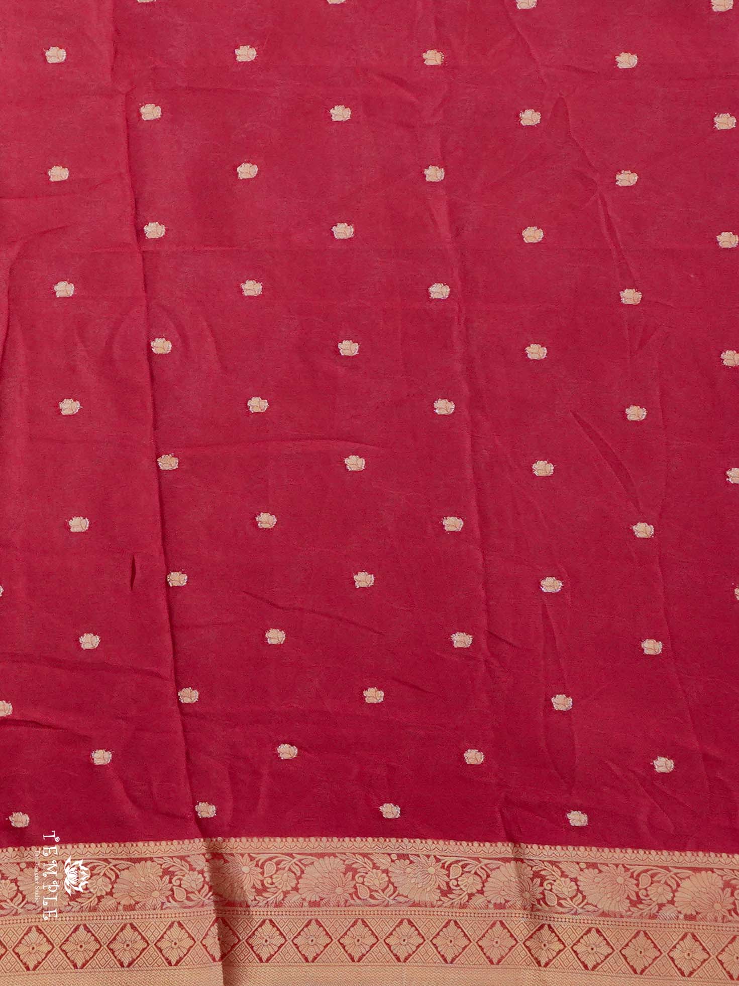 Chakra Zari Georgette Saree | TTDS2615