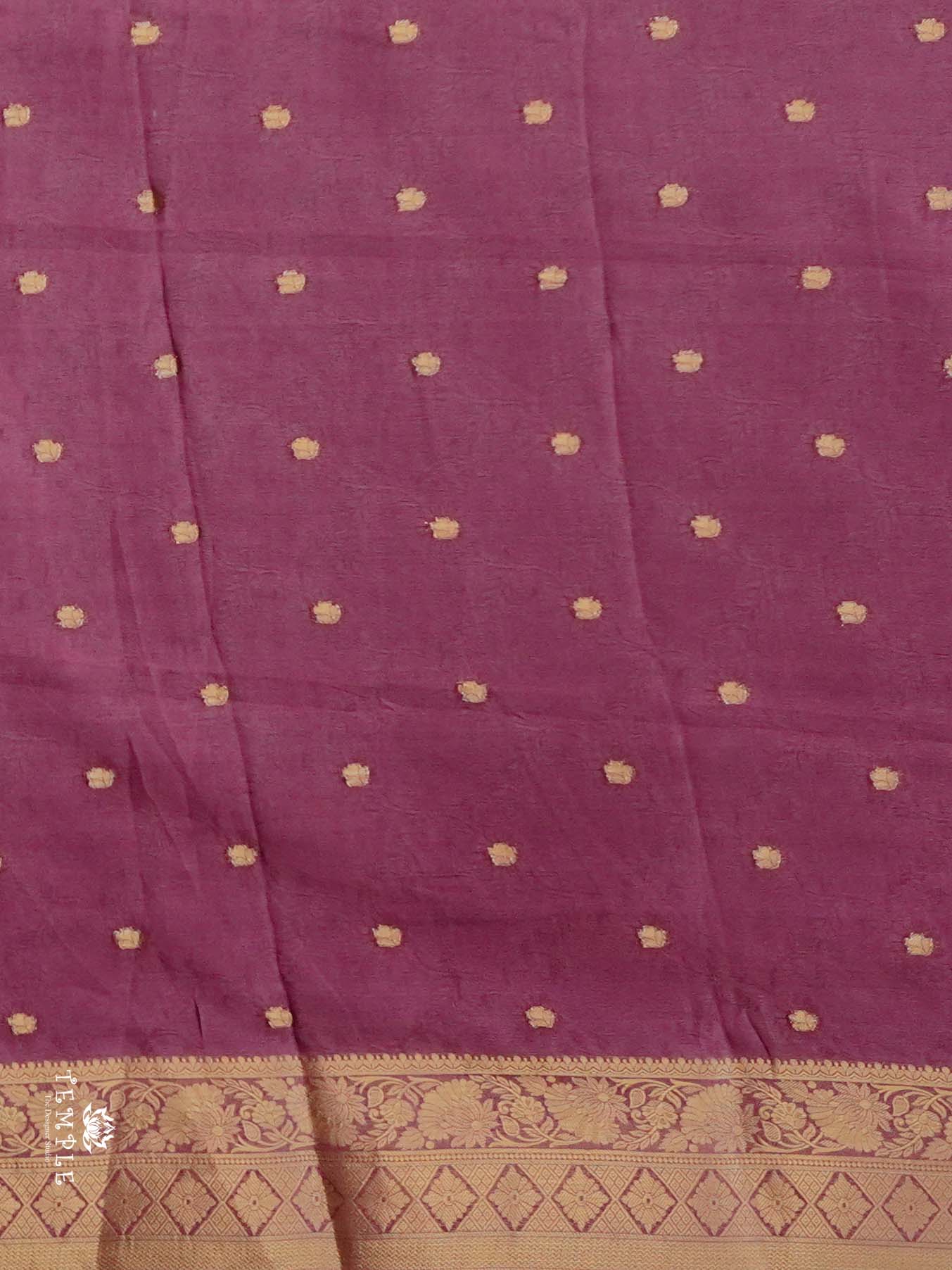 Chakra Zari Georgette Saree | TTDS2615