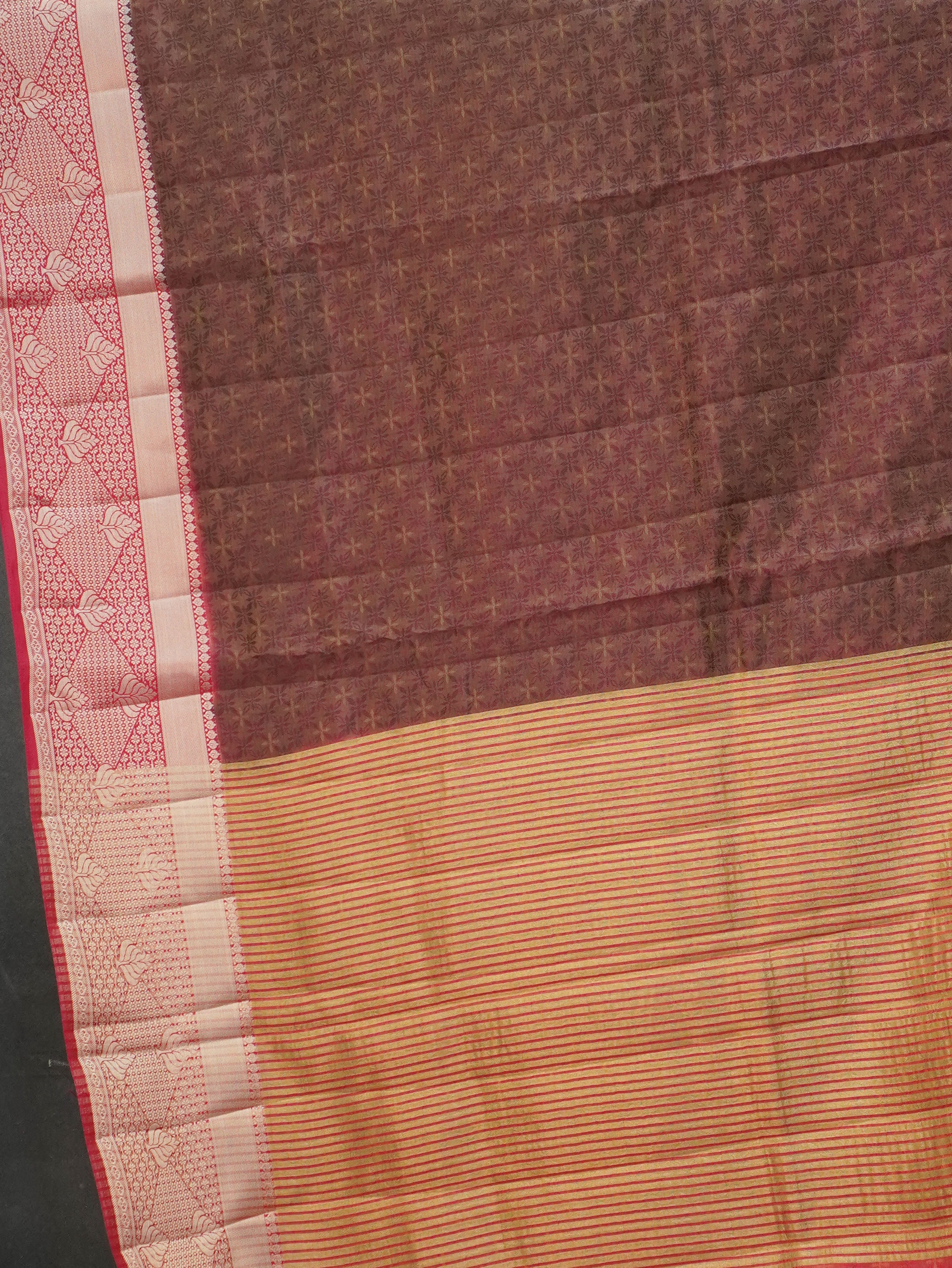 Semi Tussar Saree | TTDS3525