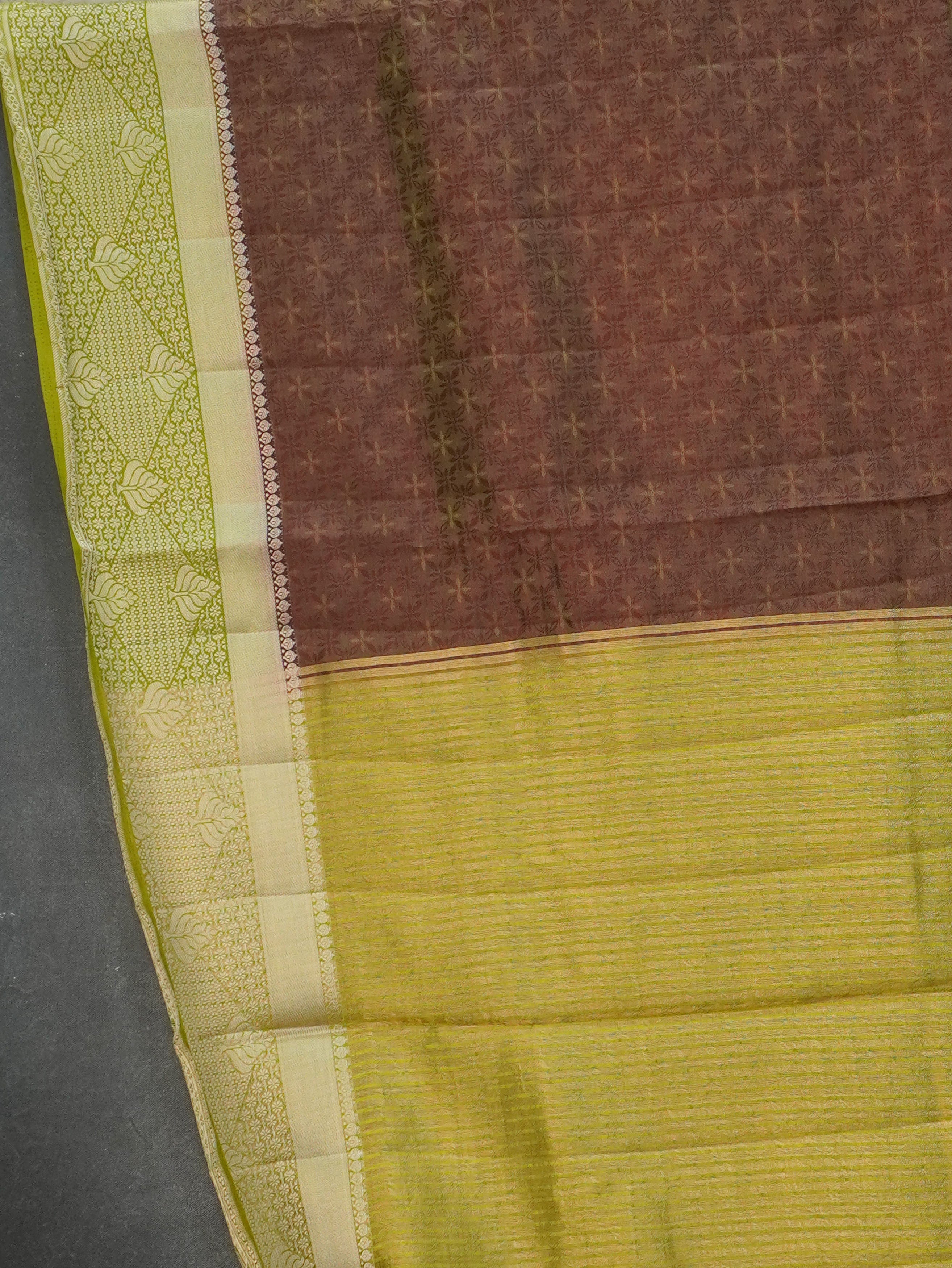Semi Tussar Saree | TTDS3525