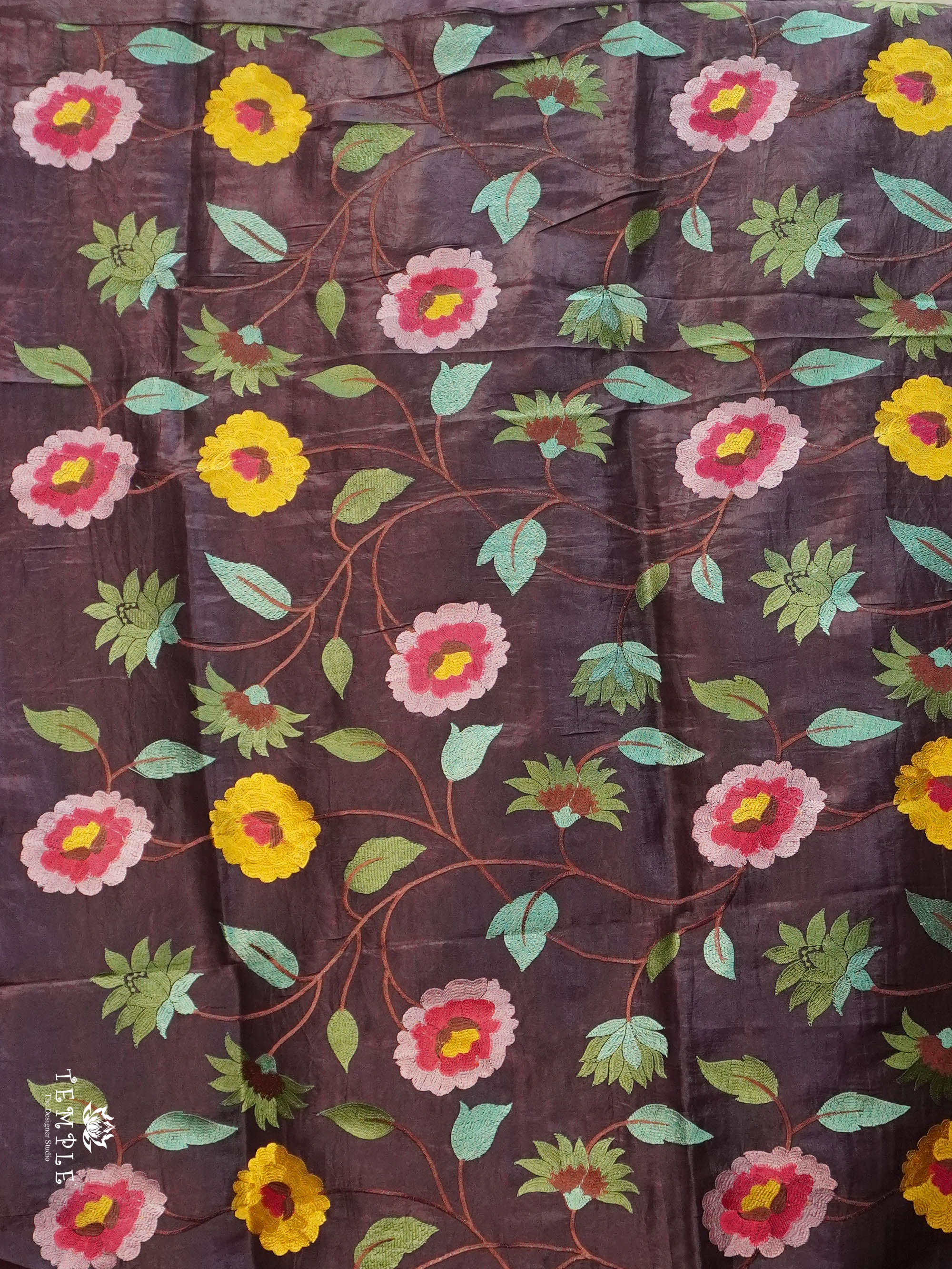 Fendi Silk Saree | TTDS3097