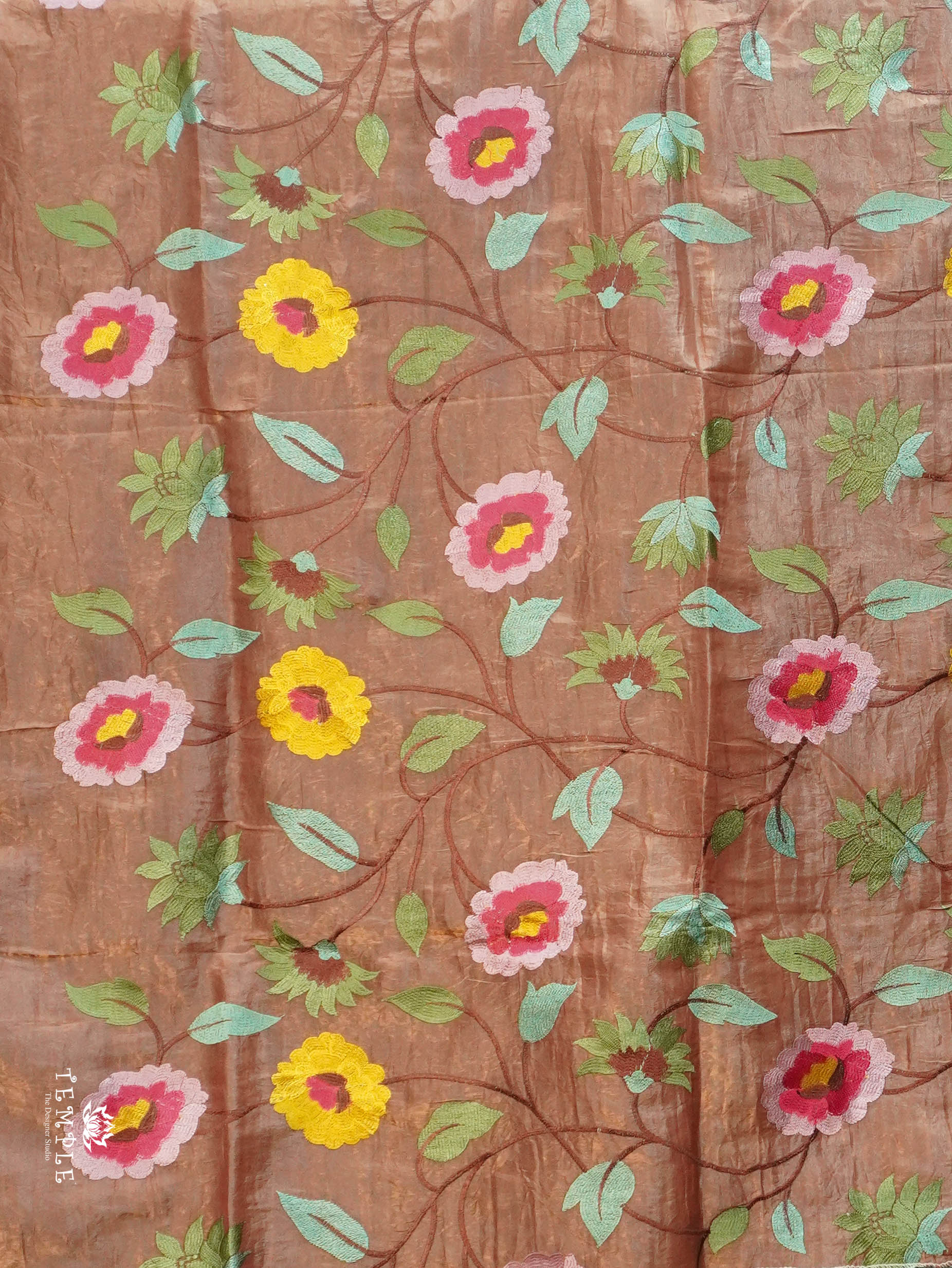 Fendi Silk Saree | TTDS3097