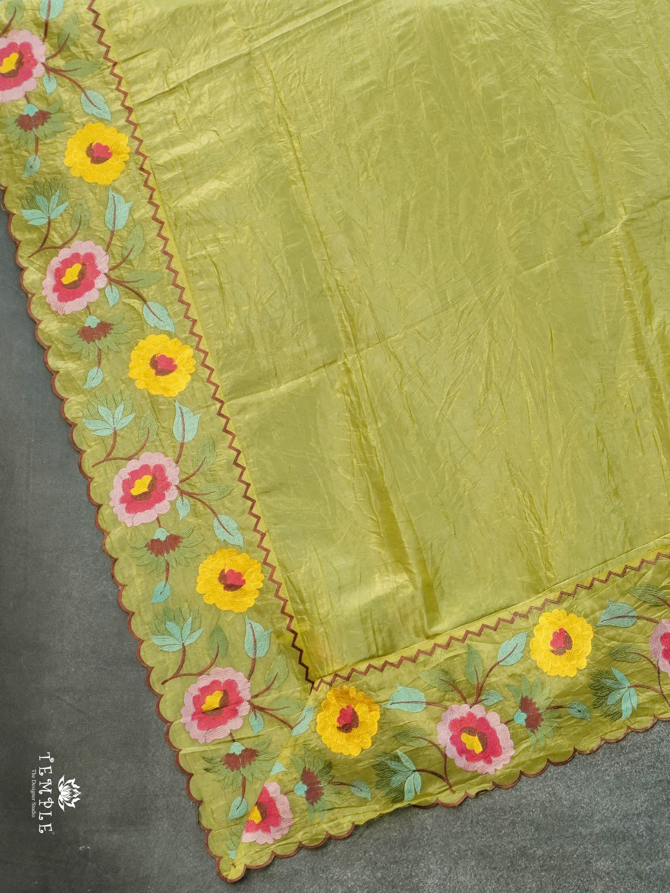 Fendi Silk Saree | TTDS3097