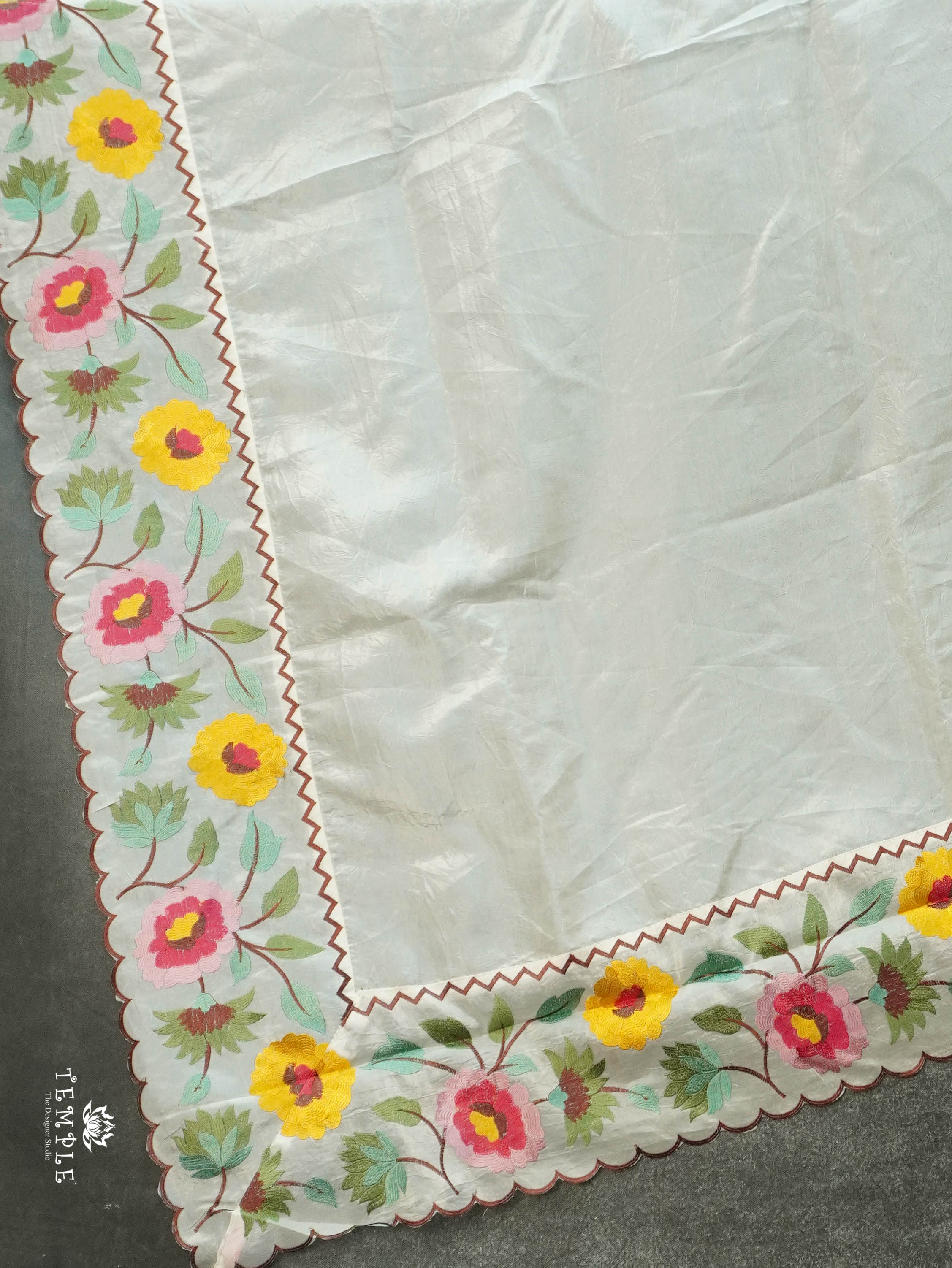 Fendi Silk Saree | TTDS3097