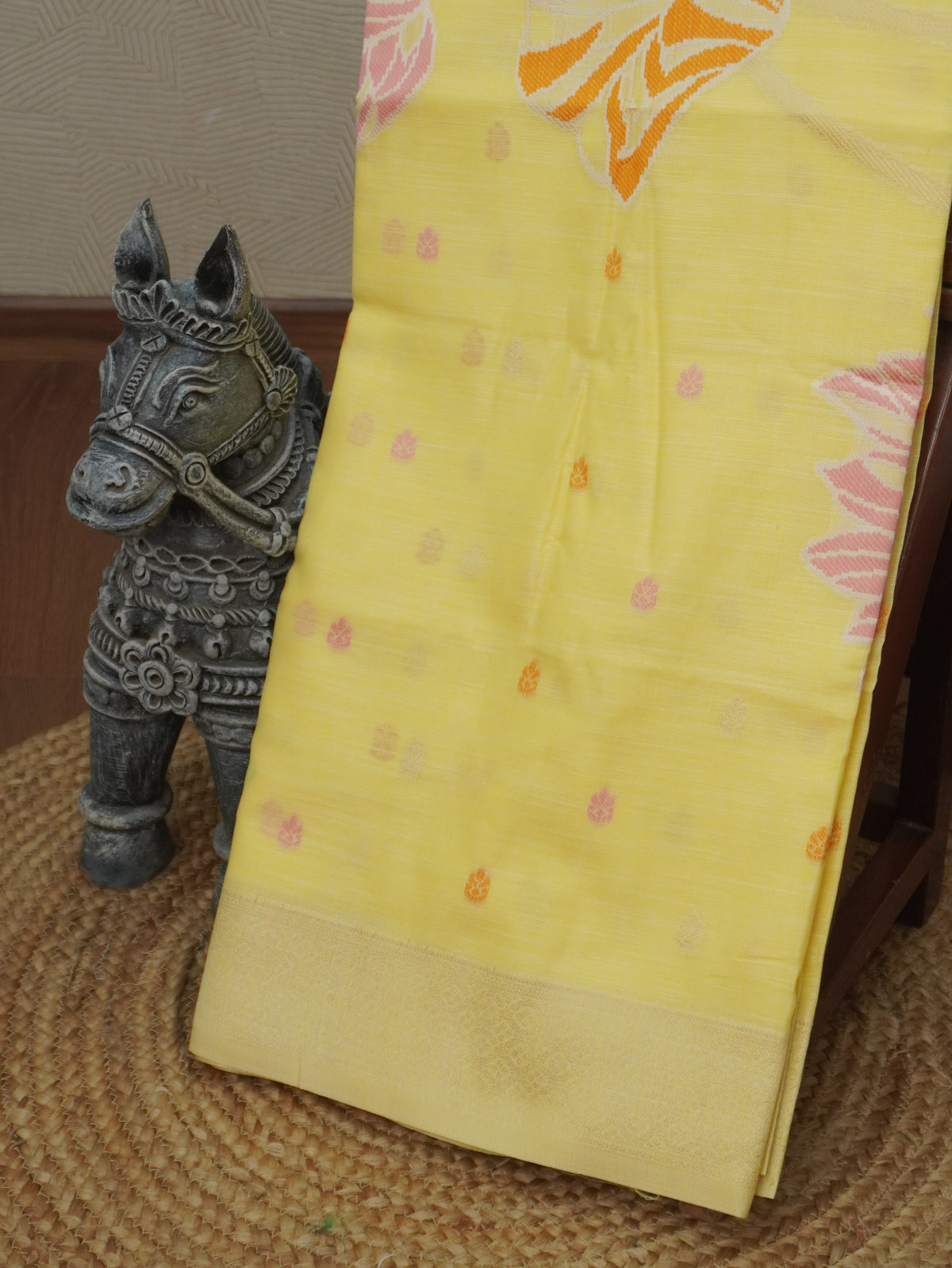 Khadi Cotton Saree | TTDS3547