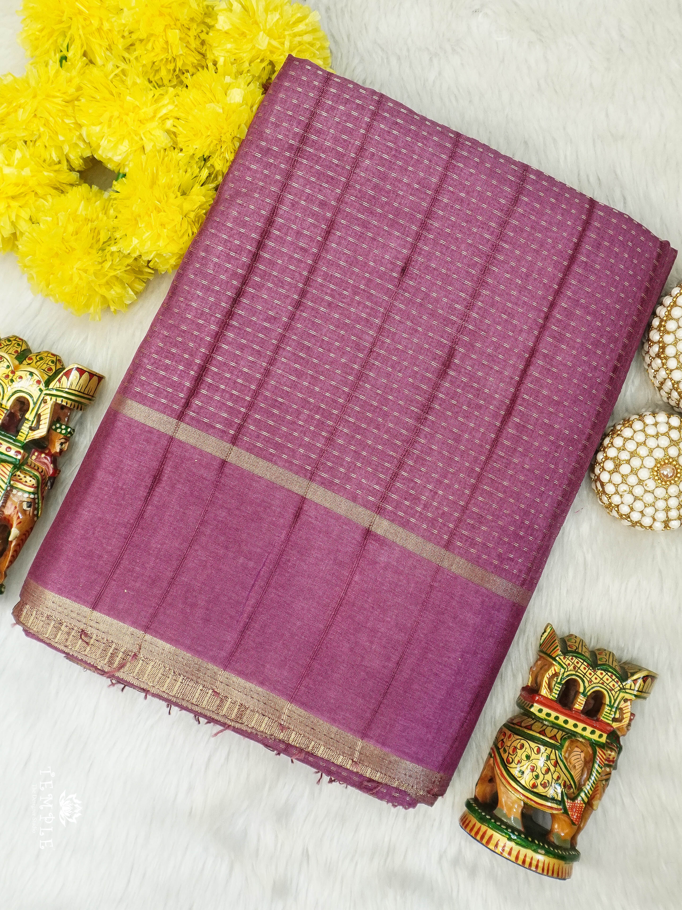 Handloom Matka Silk Saree | TTDS2896