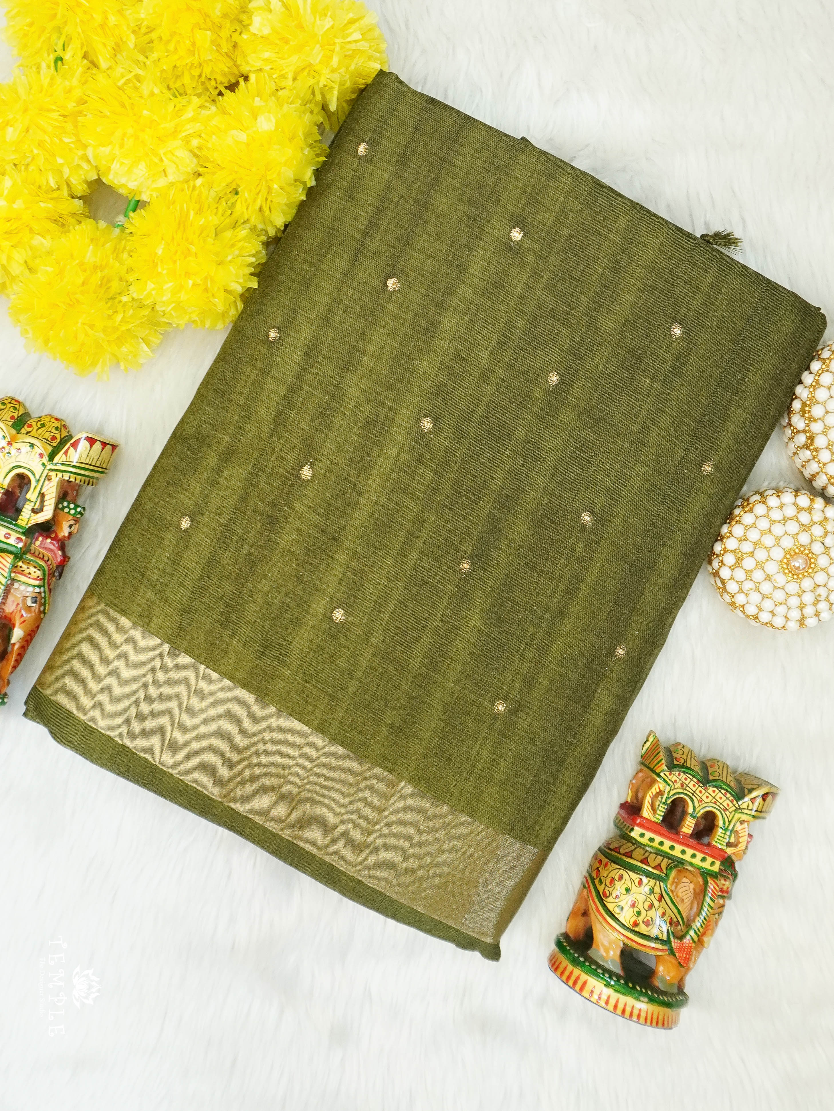 Handloom Matka Silk Saree | TTDS3109