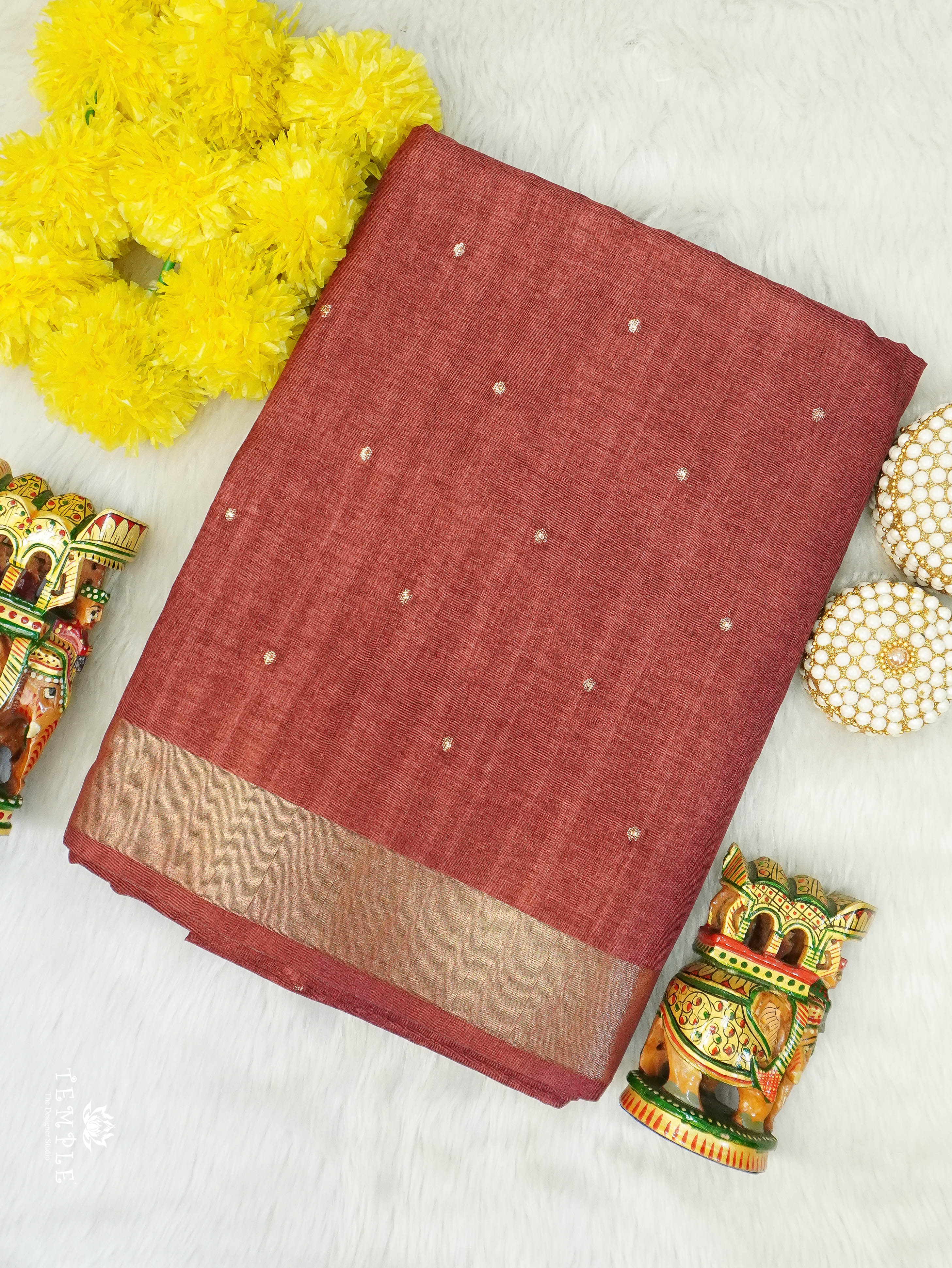 Handloom Matka Silk Saree | TTDS3109