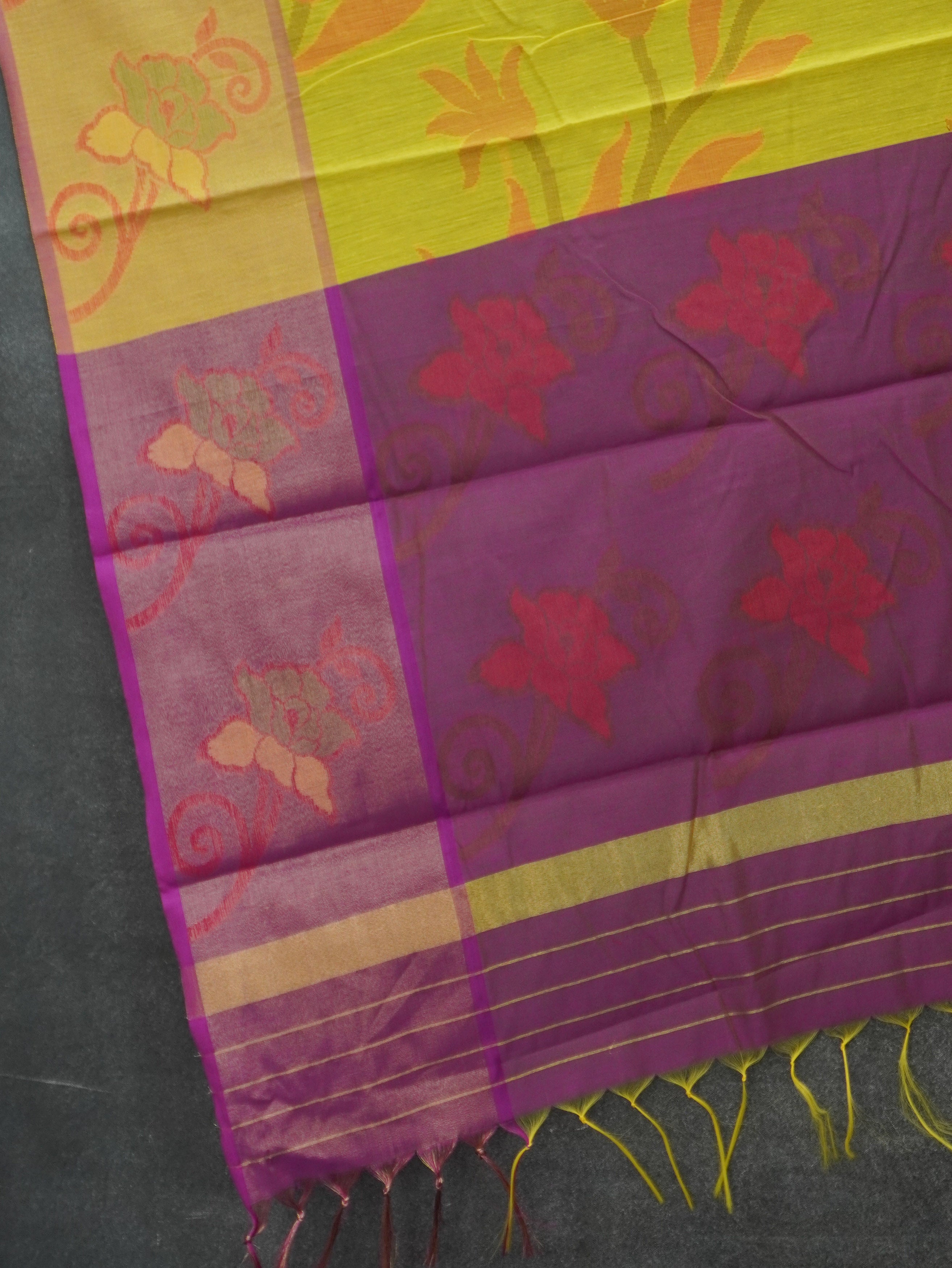 Pochampally Chanderi Cotton Saree | TTDS1103