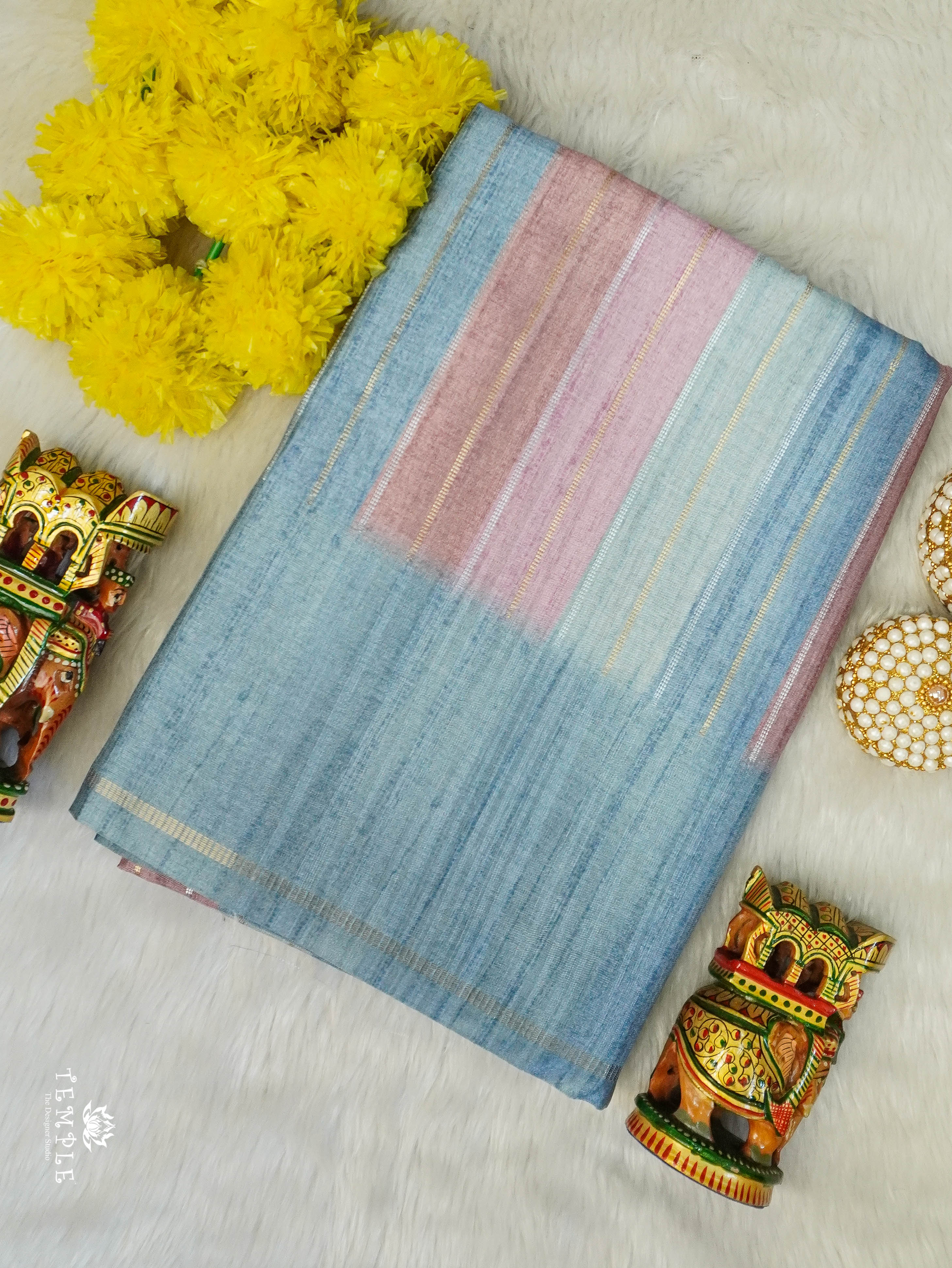 Handloom Matka Silk Saree | TTDS3104