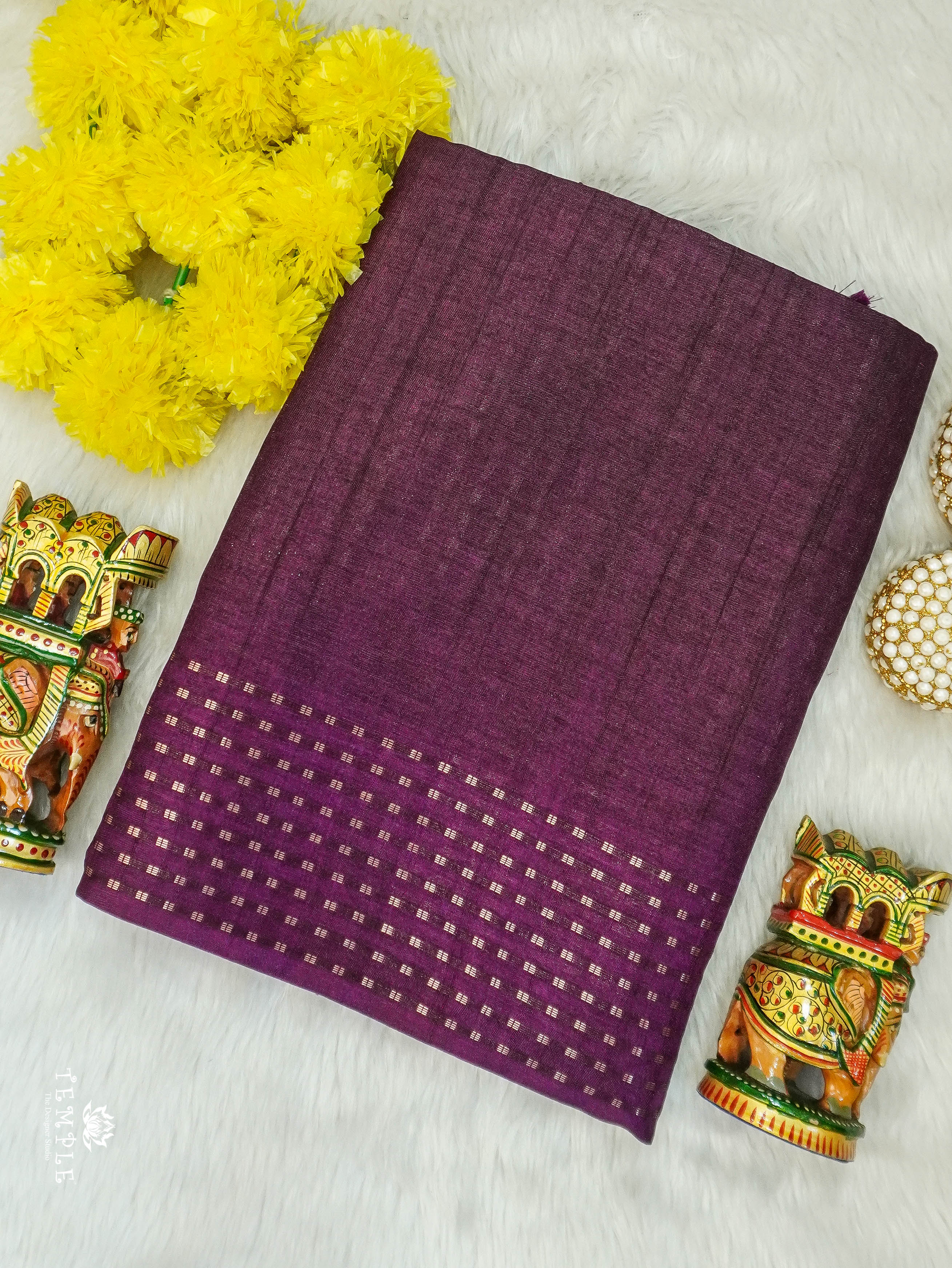 Handloom Silk Saree | TTDS3106